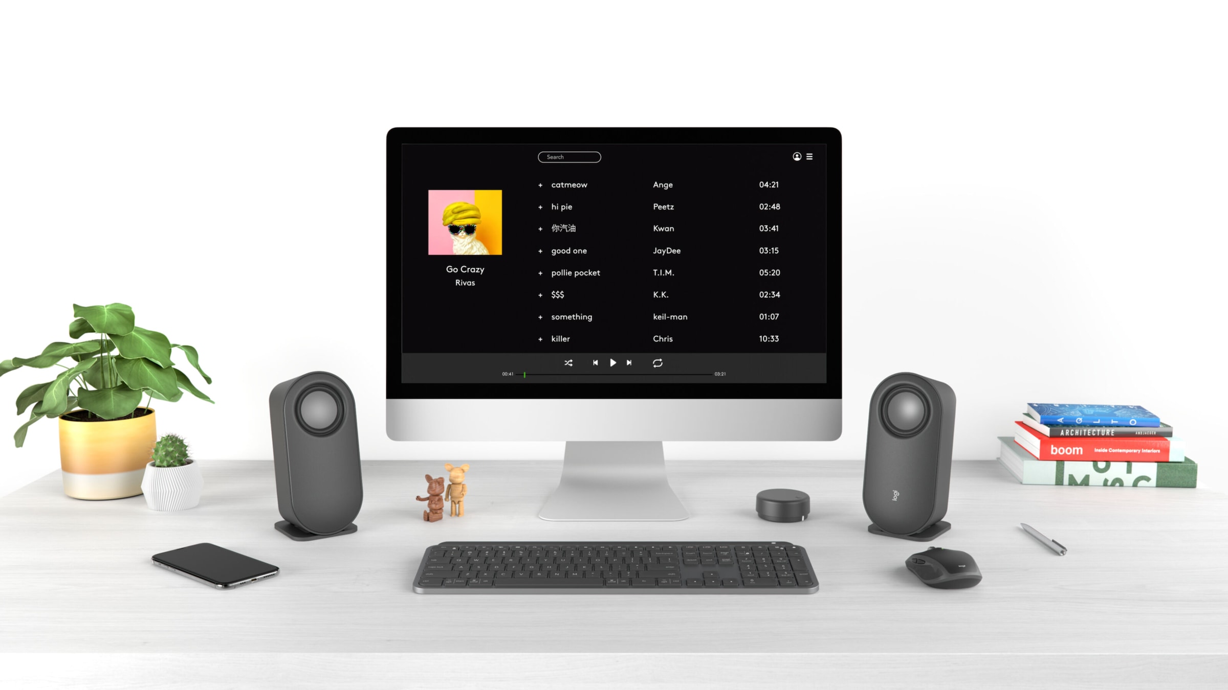 Logitech Lautsprecher »980-001348« (Bluetooth App-Steuerung 80 W)