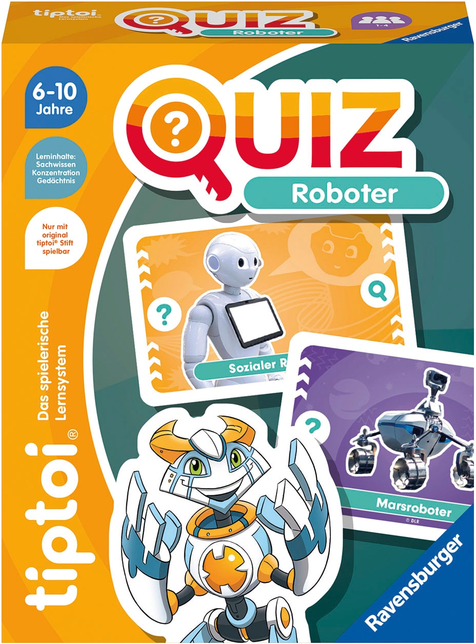 Ravensburger Spiel »tiptoi® Quiz Roboter«, Made in Europe; FSC® - schützt Wald - weltweit