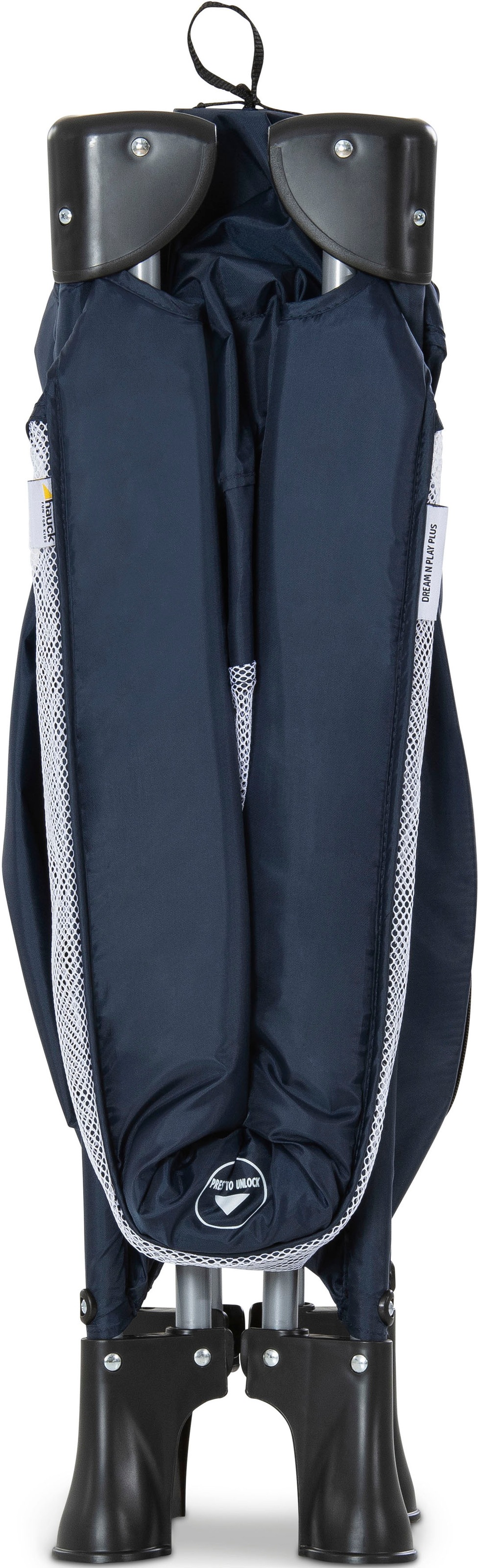 Hauck Baby-Reisebett »Dream N Play Plus, Navy«, inkl. Transporttasche