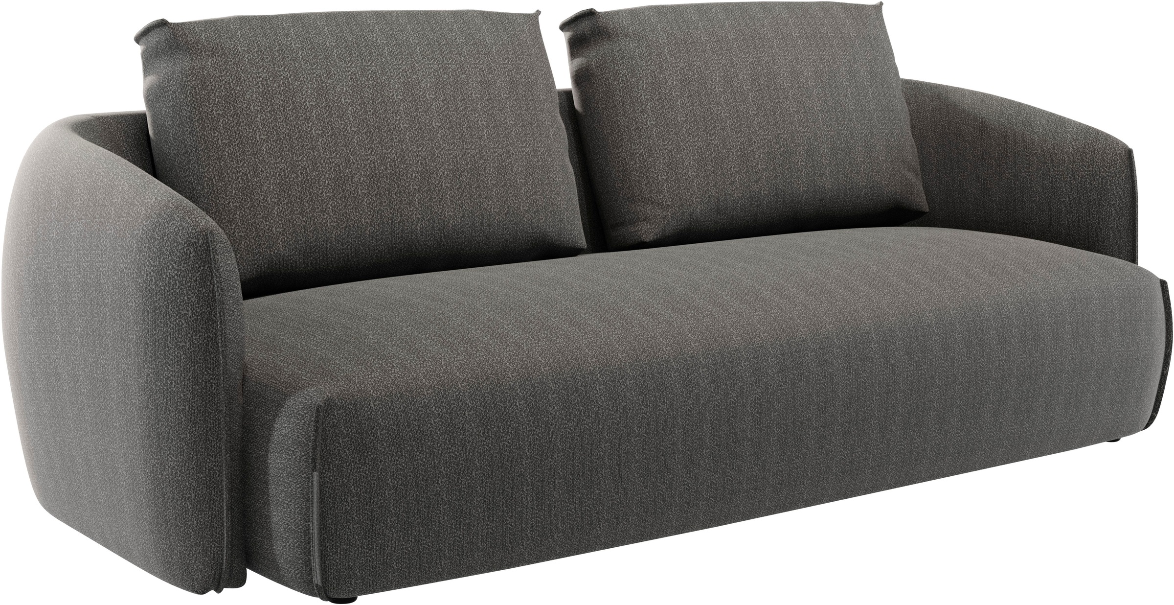 Guido Maria Kretschmer Home&Living 3-Sitzer »Shawn Designsofa mit elegant geschwungen Armlehnen, bequem«, organischer Form, mit hochwertigem Bezug