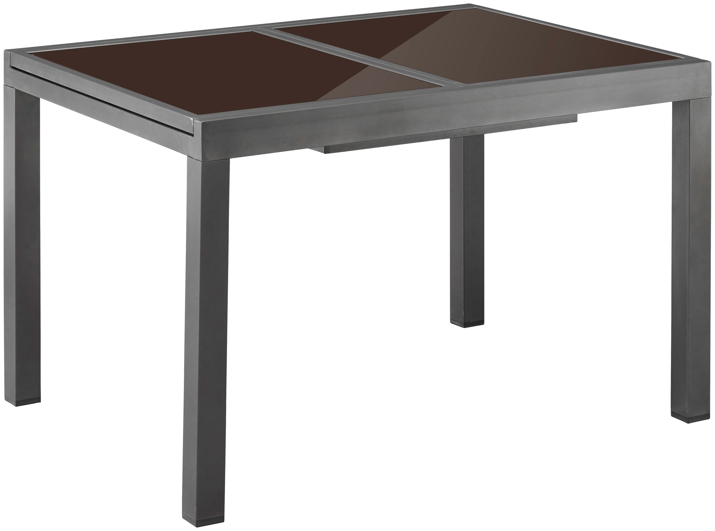 MERXX Garten-Essgruppe »Amalfi«, mit 4 Stühlen und ausziehbarem Tisch (120 - 180 cm)
