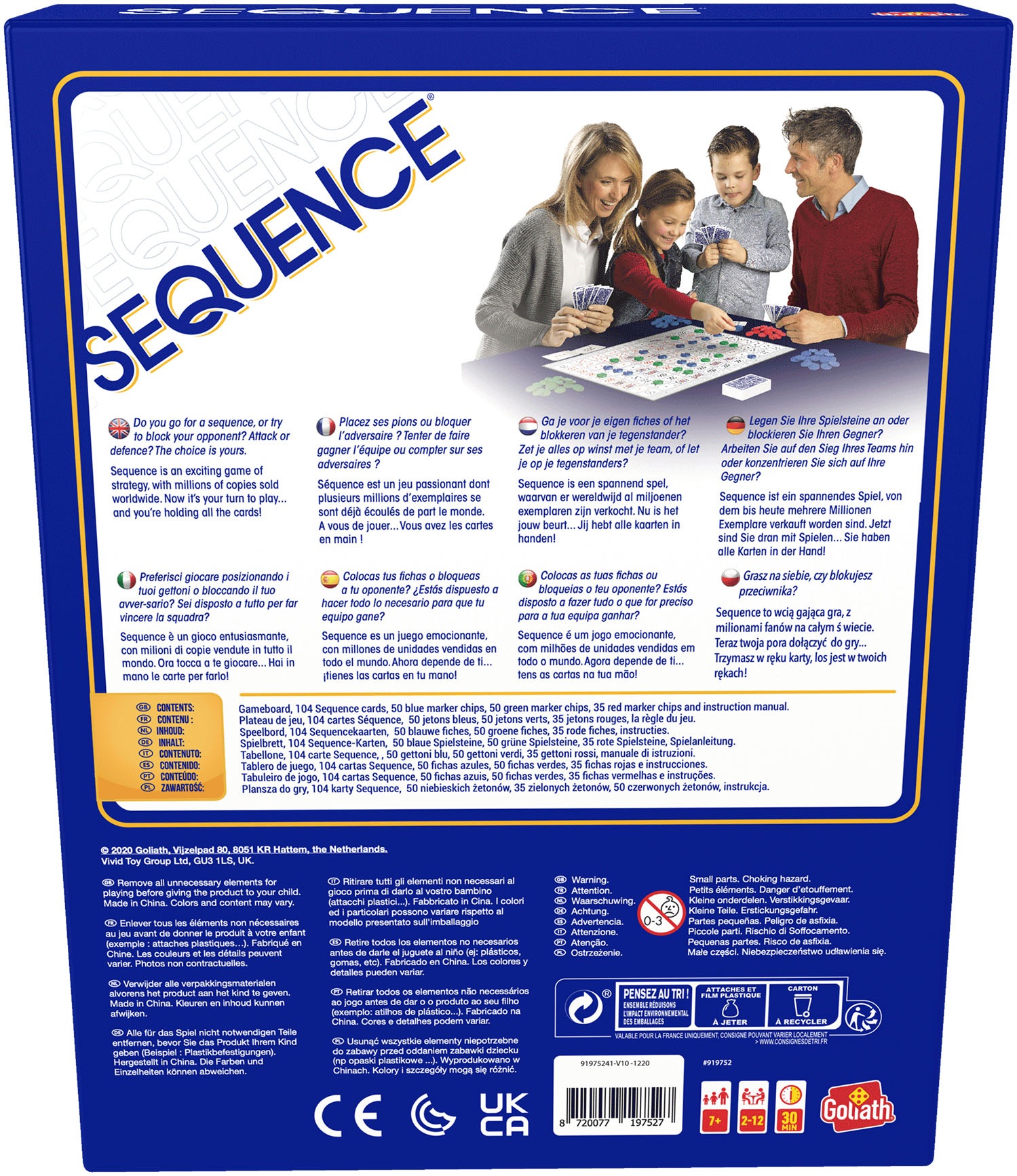 Goliath® Spiel »Sequence Classic«