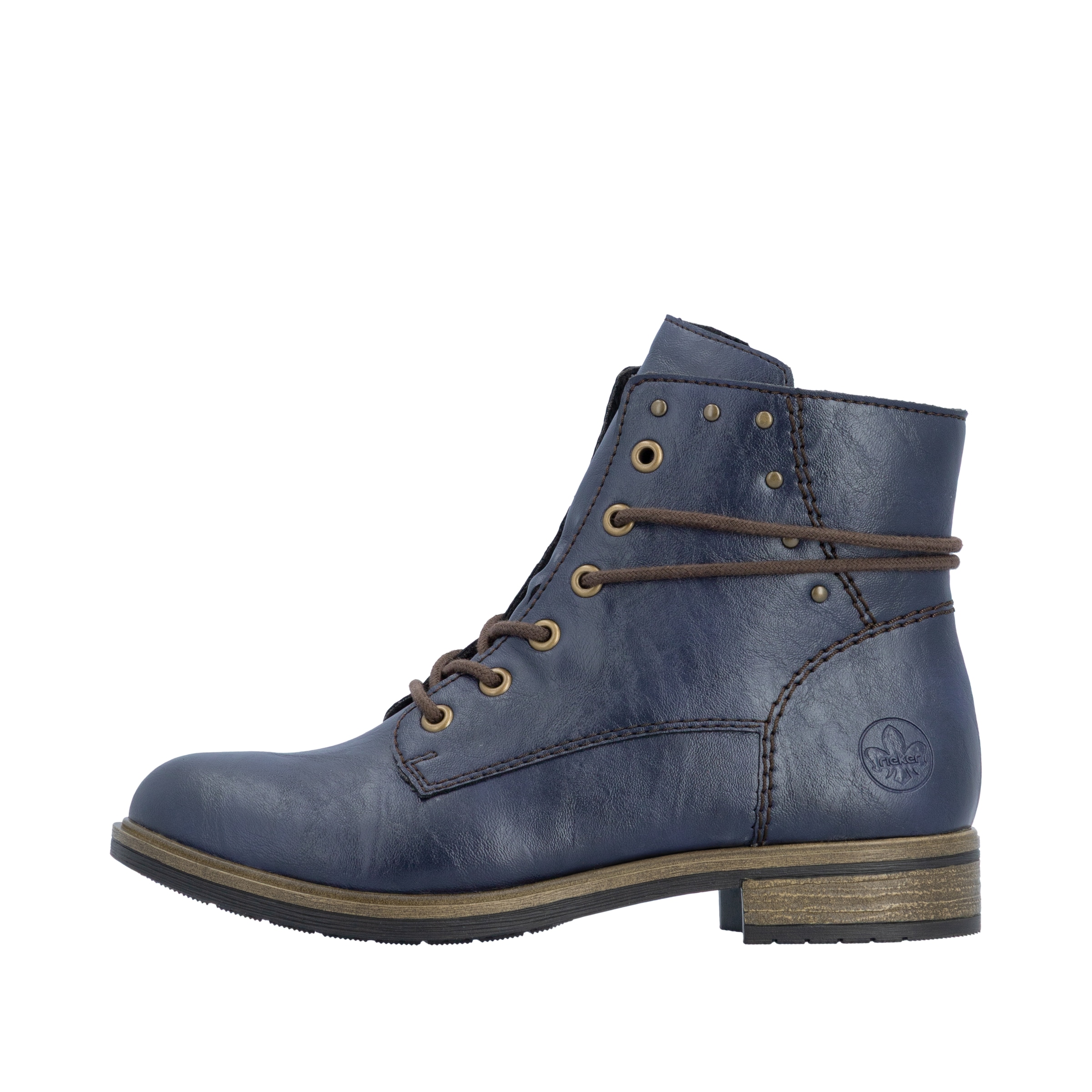 Rieker Schnürstiefelette  Schnürboots mit schaftumspielender Schnürung