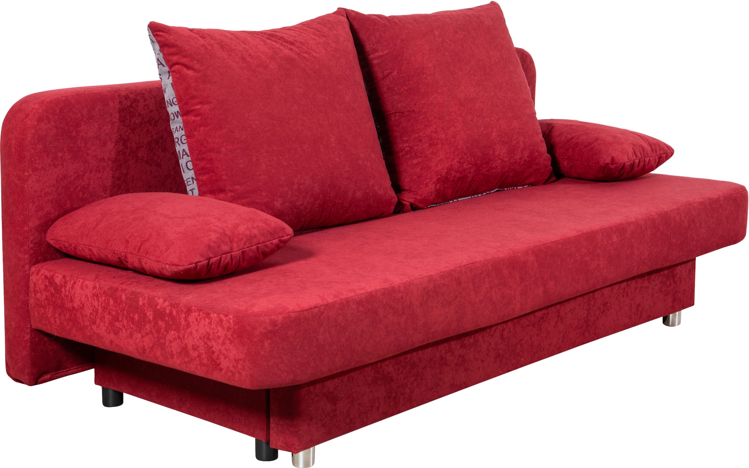COLLECTION AB Schlafsofa »Ulla inkl. Bettfunktion und Bettkasten«, Schlafsofa,Bettfunktion,Bettkasten,inkl. Rückenkissen,Armlehnekissen