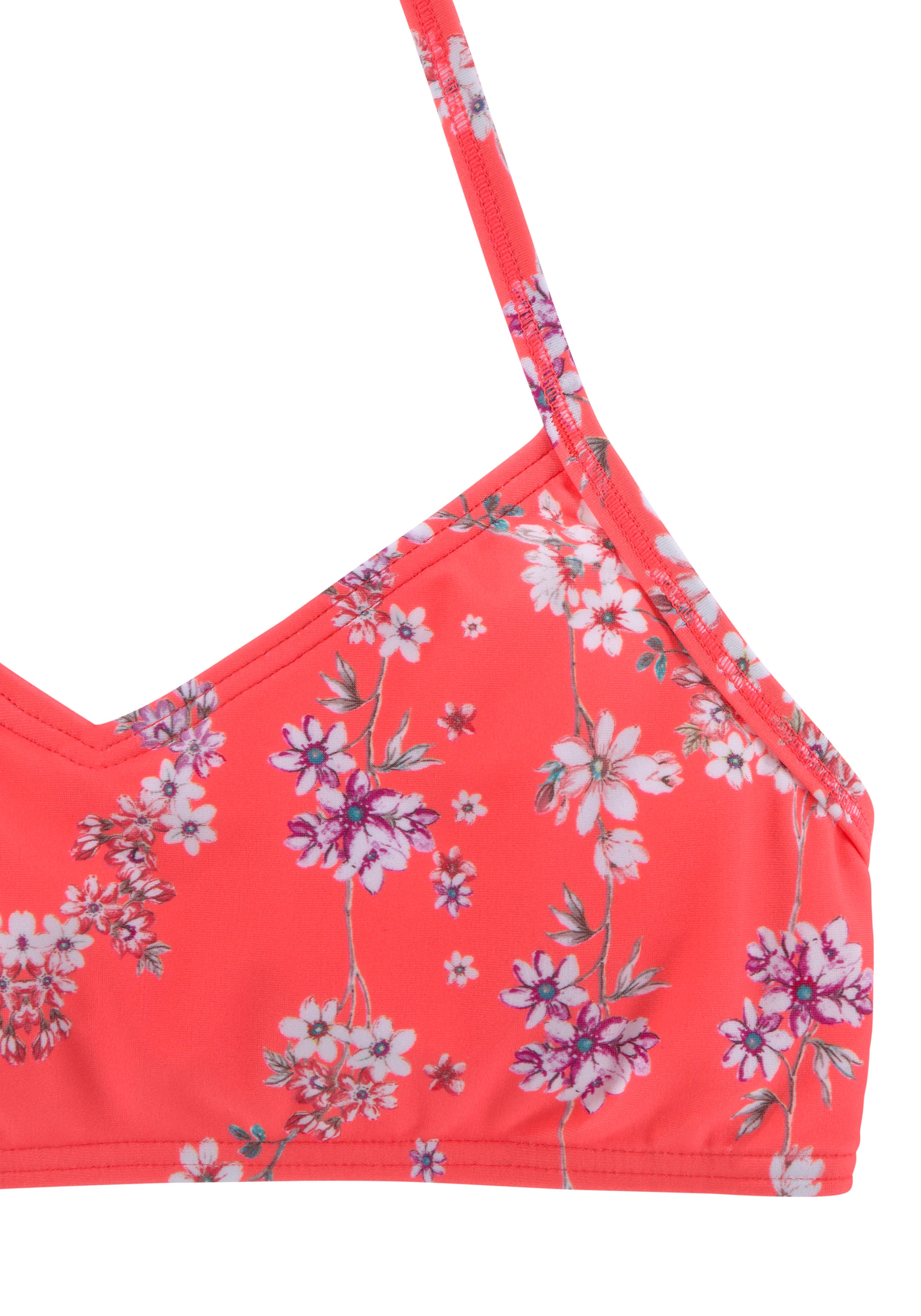 Sunseeker Bustier-Bikini »Ditsy Kids«, mit sommerlichem Print