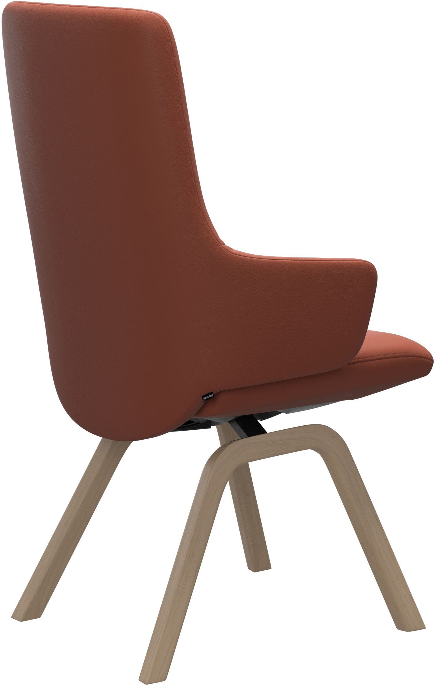 Stressless® Polsterstuhl »Laurel«, Leder PALOMA, High Back mit Armlehne, Größe L, schräggestellte Beine in Walnuss