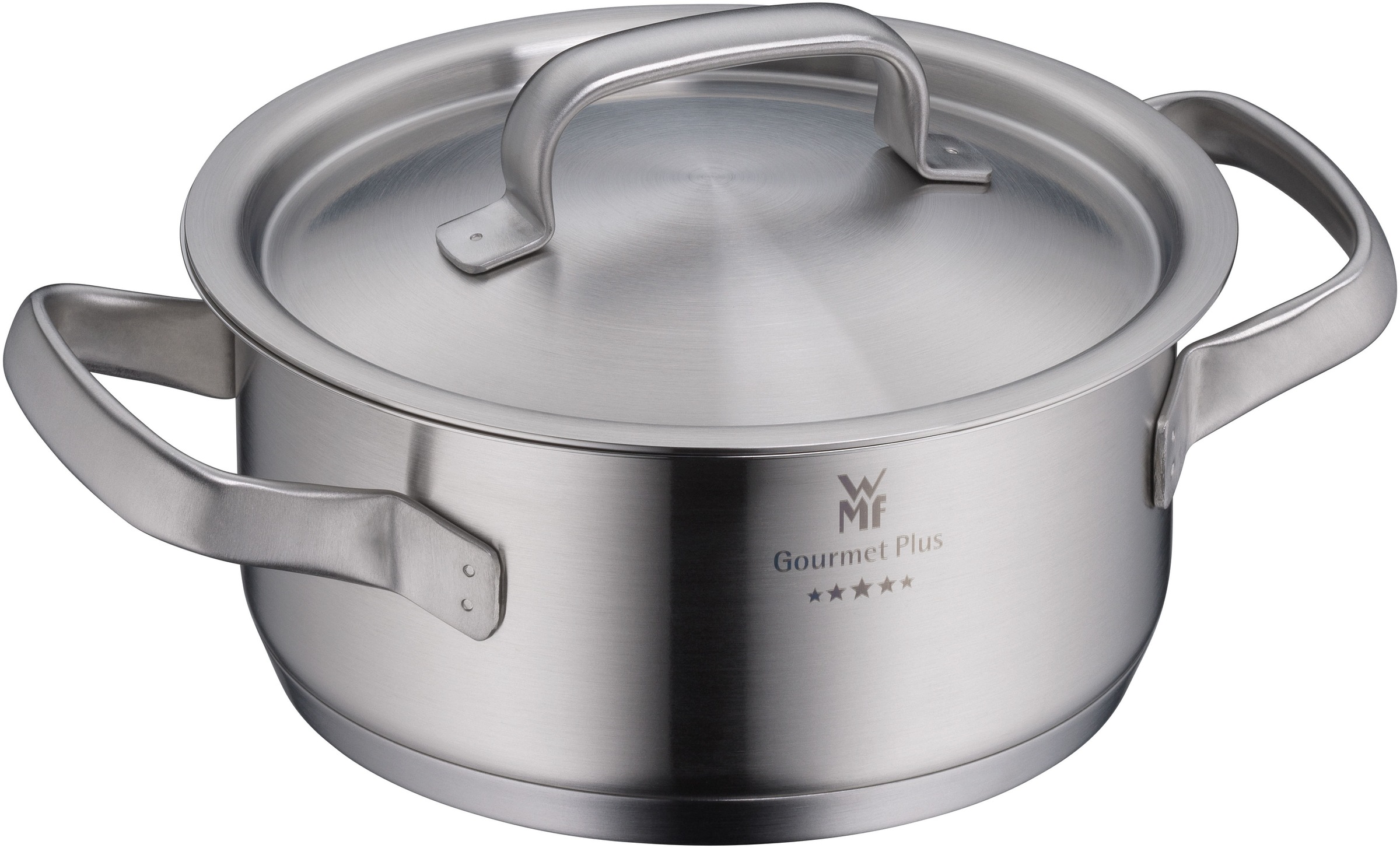 WMF Bratentopf »Gourmet Plus«, Cromargan® Edelstahl Rostfrei 18/10, (2 tlg. günstig online kaufen