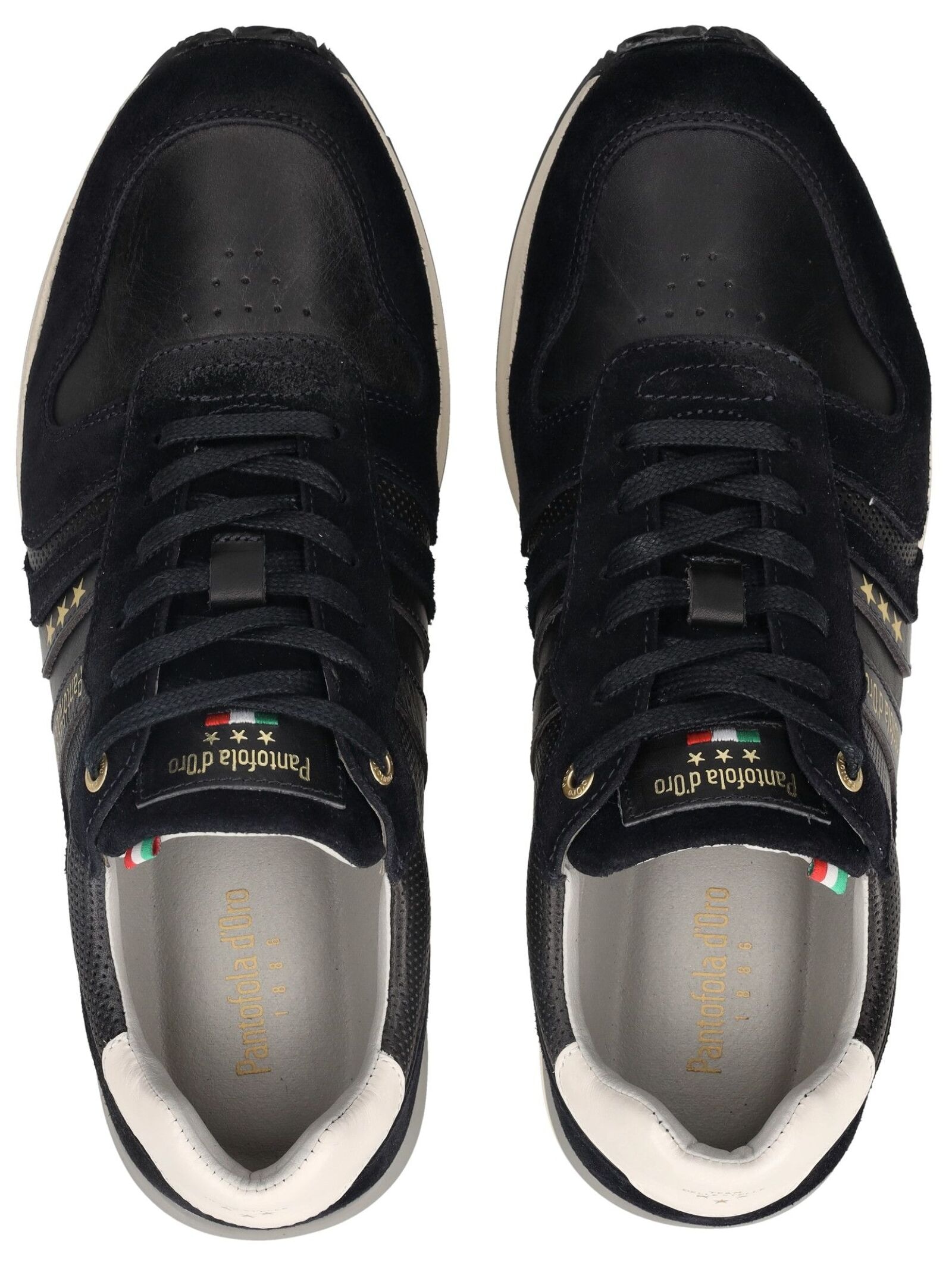 Pantofola d´Oro Schnürschuh »Pantofola d'Oro Halbschuhe Leder/Textil«
