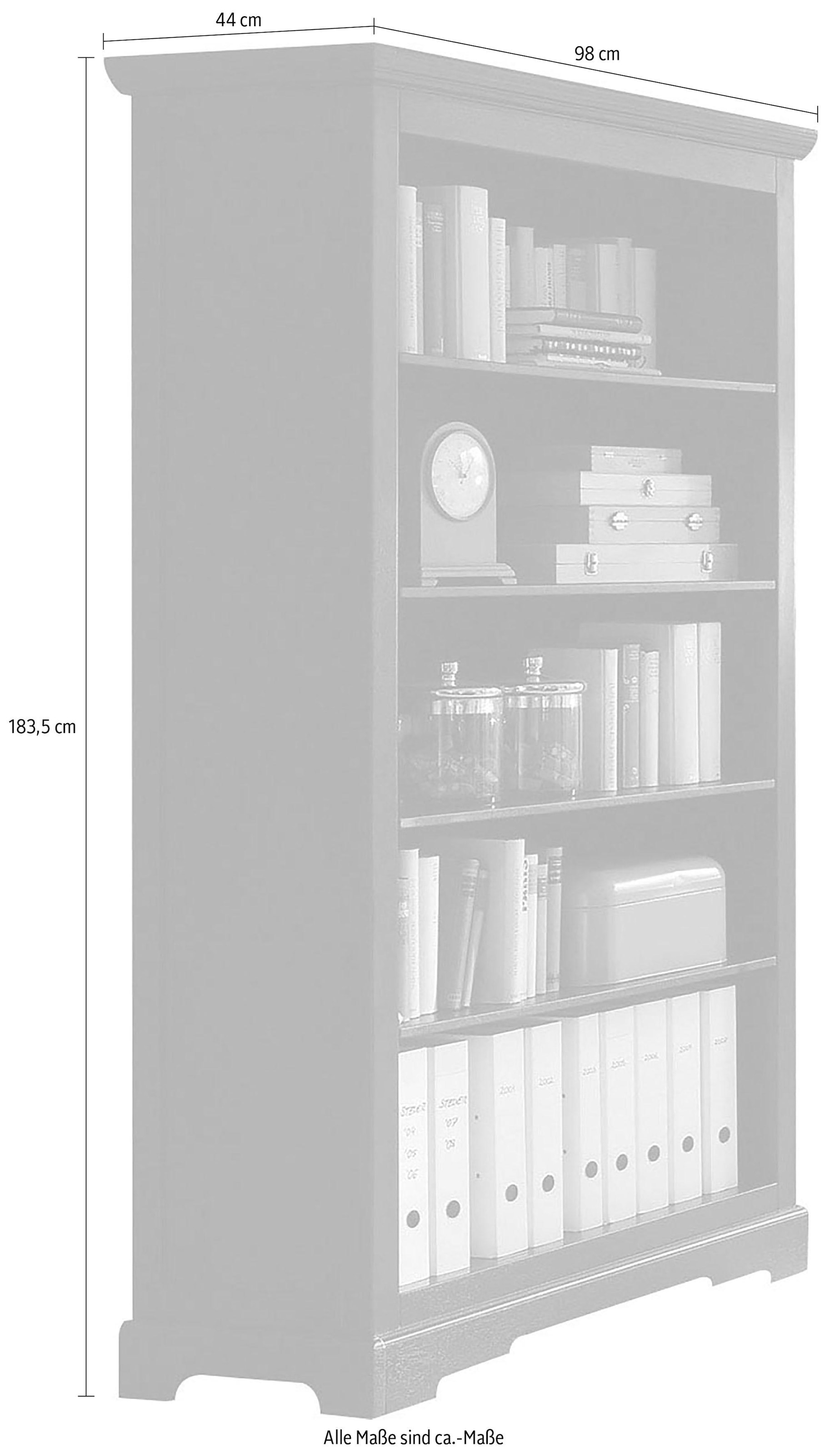 SIT Bücherregal »Samba Regal Breite/Höhe 98/183,5 cm«, Aktenregal im Lodge-Stil