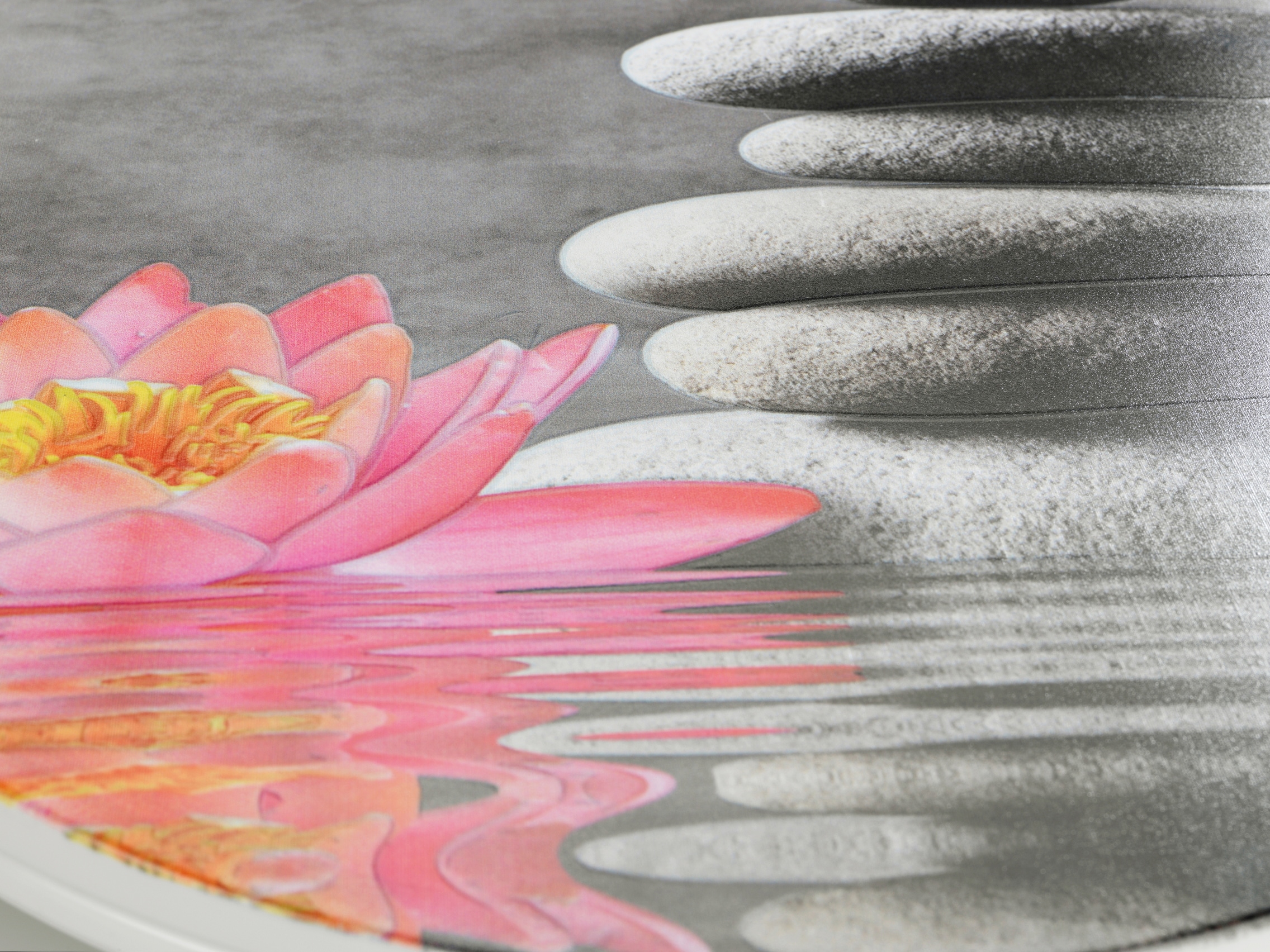 WENKO WC-Sitz »Water Lily mit Relief«, (1 St.), Thermoplast