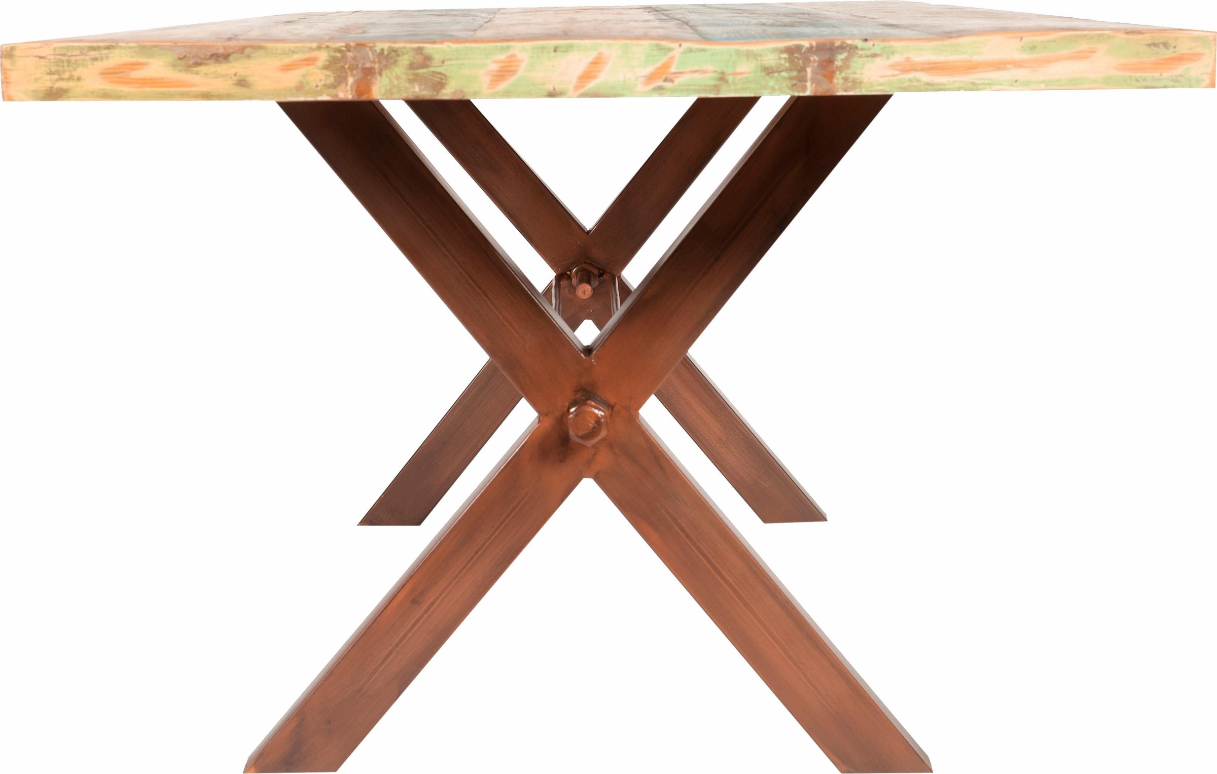 SIT Esstisch "Tops" aus recyceltem Altholz günstig online kaufen