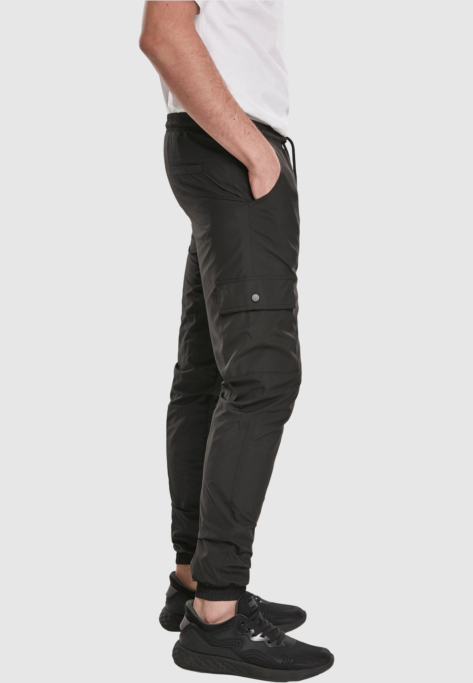 URBAN CLASSICS Stoffhose »Urban Classics Herren Cargo Nylon Track Pants«