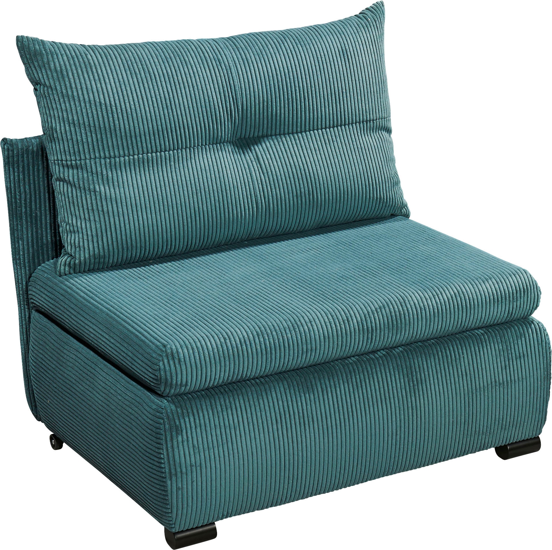 ED EXCITING DESIGN Schlafsofa »Charlie«, Schlafsessel mit Bettkasten & 1 Rückenkissen