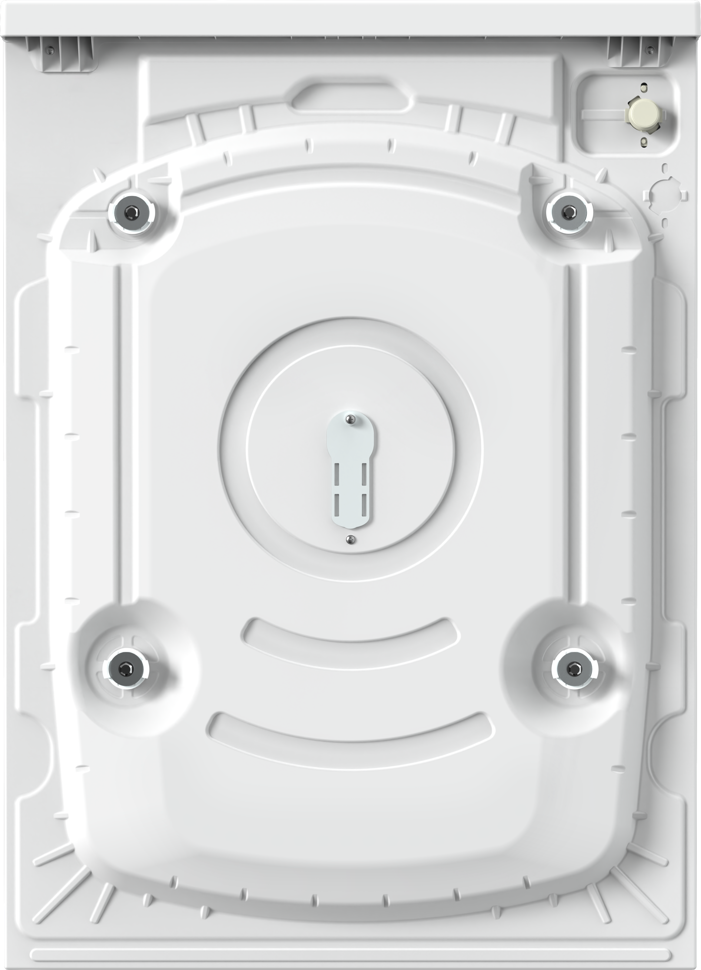 Sharp Waschmaschine Mid Class »ES-WNFB914CWDA-DE«, 9 kg, 1400 U/min, 9kg / +WIFI / A-20% / black Doorring+knob/Steam/White