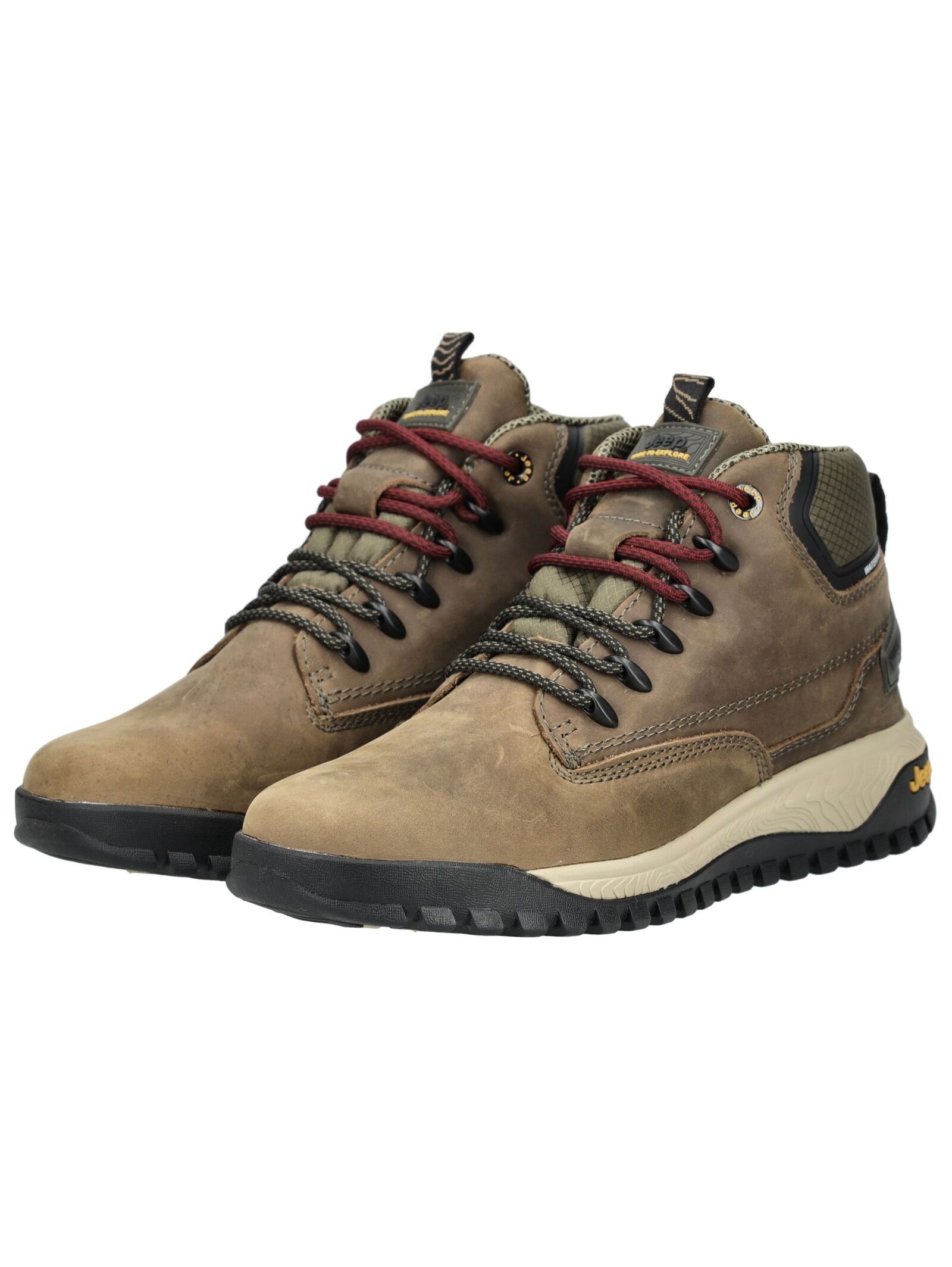 Jeep Trekkingschuh »Jeep Sneaker Leder/Textil«