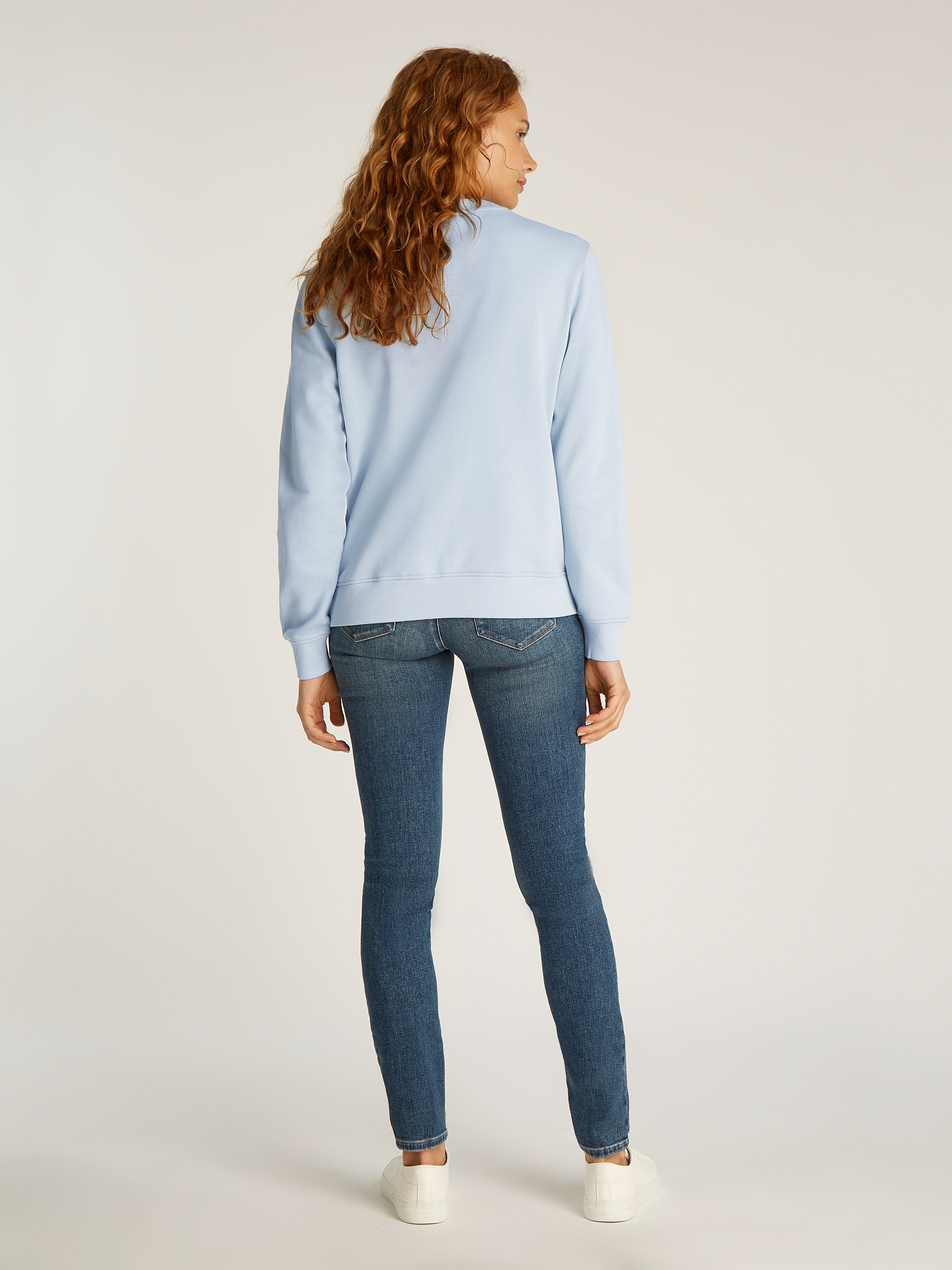 Calvin Klein Jeans Sweatshirt »GRADIENT MONOLOGO CREWNECK«, mit Logo