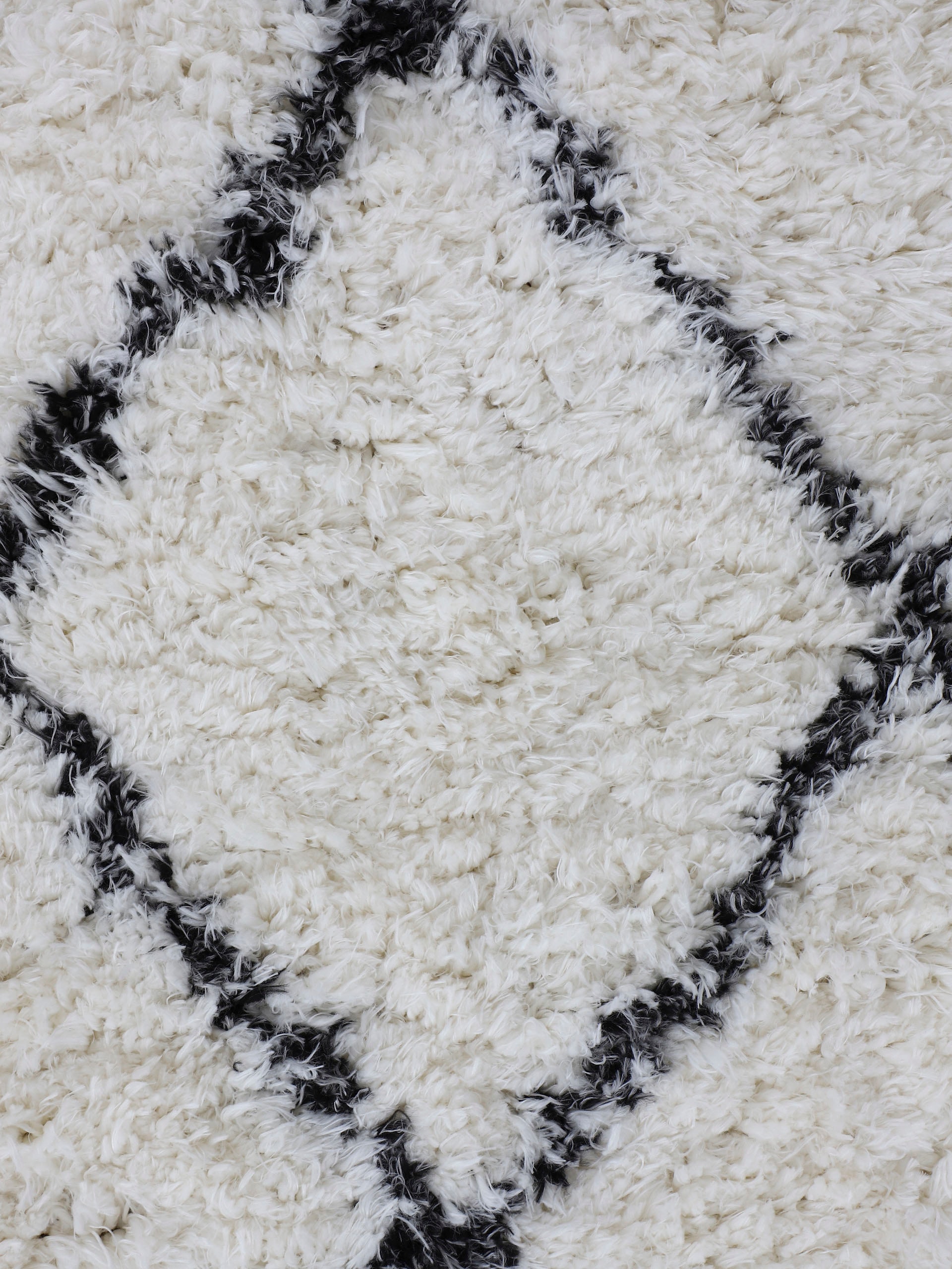carpetfine Hochflor-Teppich »Eddy«, rund, 30 mm Höhe, Shaggy Langflor mit Fransen, starke Größenauswahl, Wohnzimmer