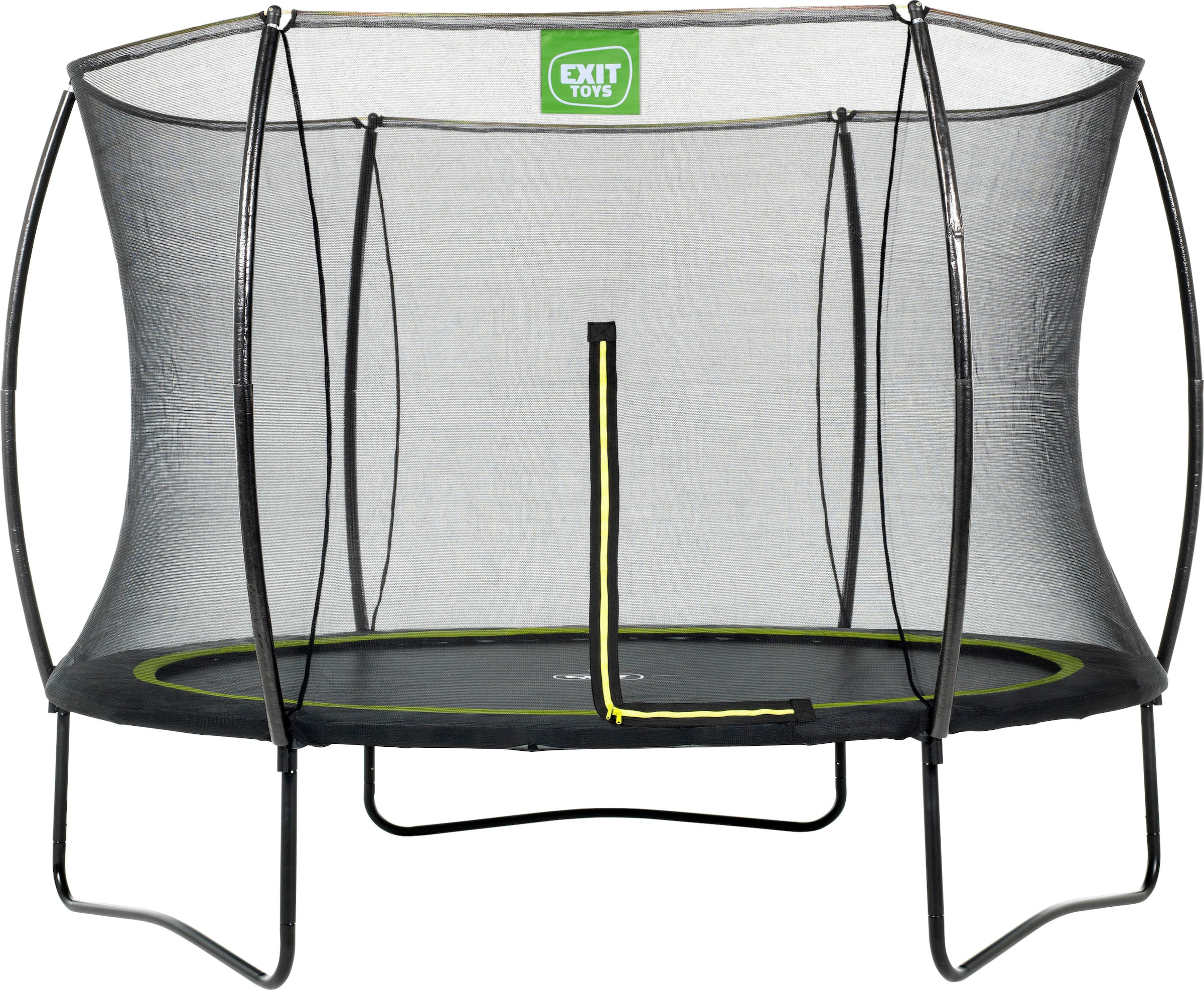 EXIT Gartentrampolin »Silhouette« Ø 244 cm schwarz