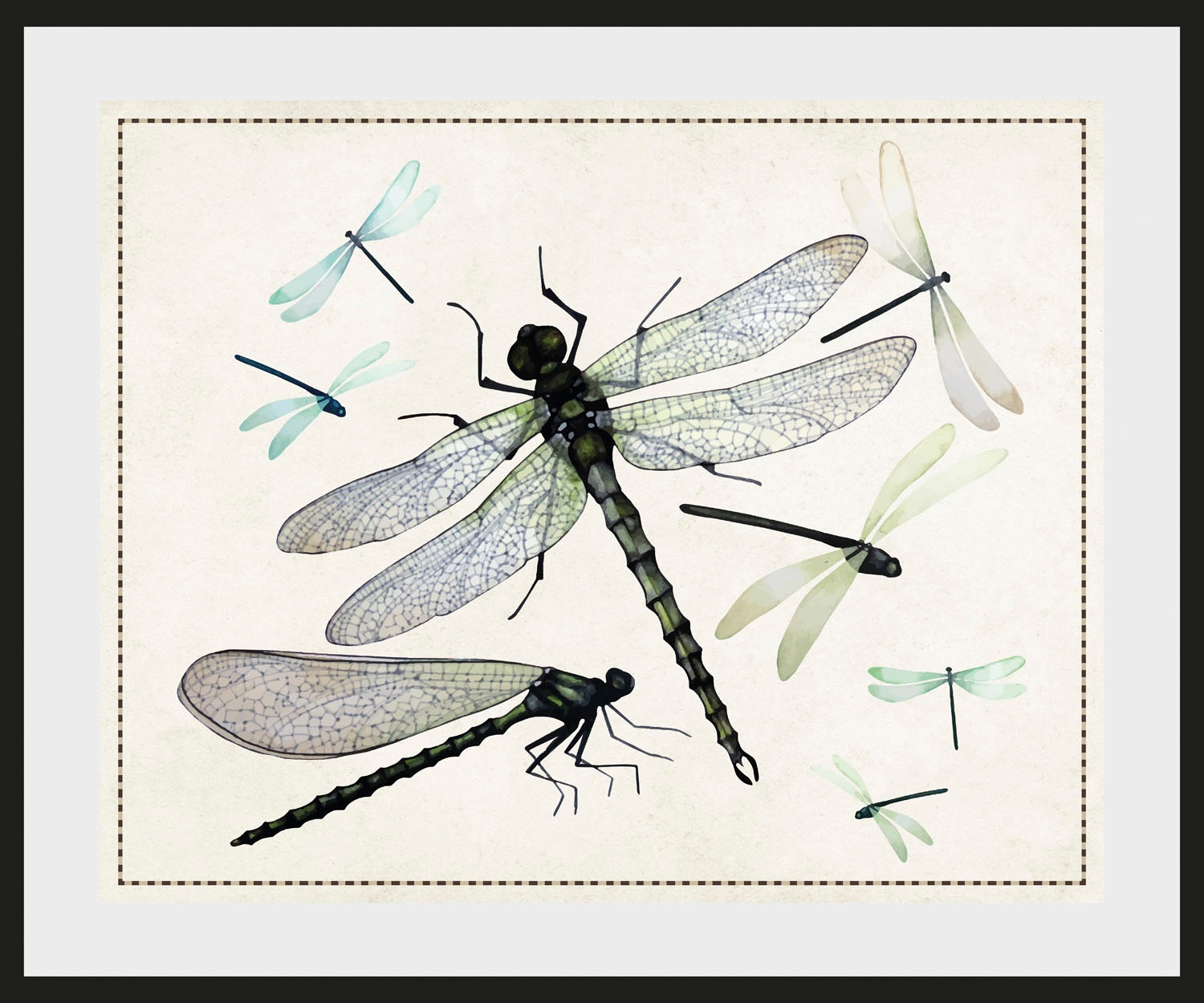 queence Bild »Lola« Insekten | Kunst | historische Ereignisse 1 Stk. tlg. HD Premium Poster-Druck inkl. Holzrahmen