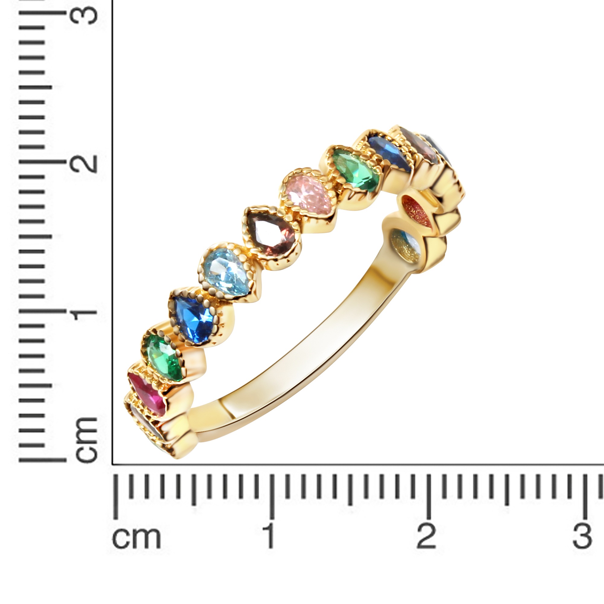 Fascination by Ellen K. Fingerring »375/- Gelbgold Zirkonia«