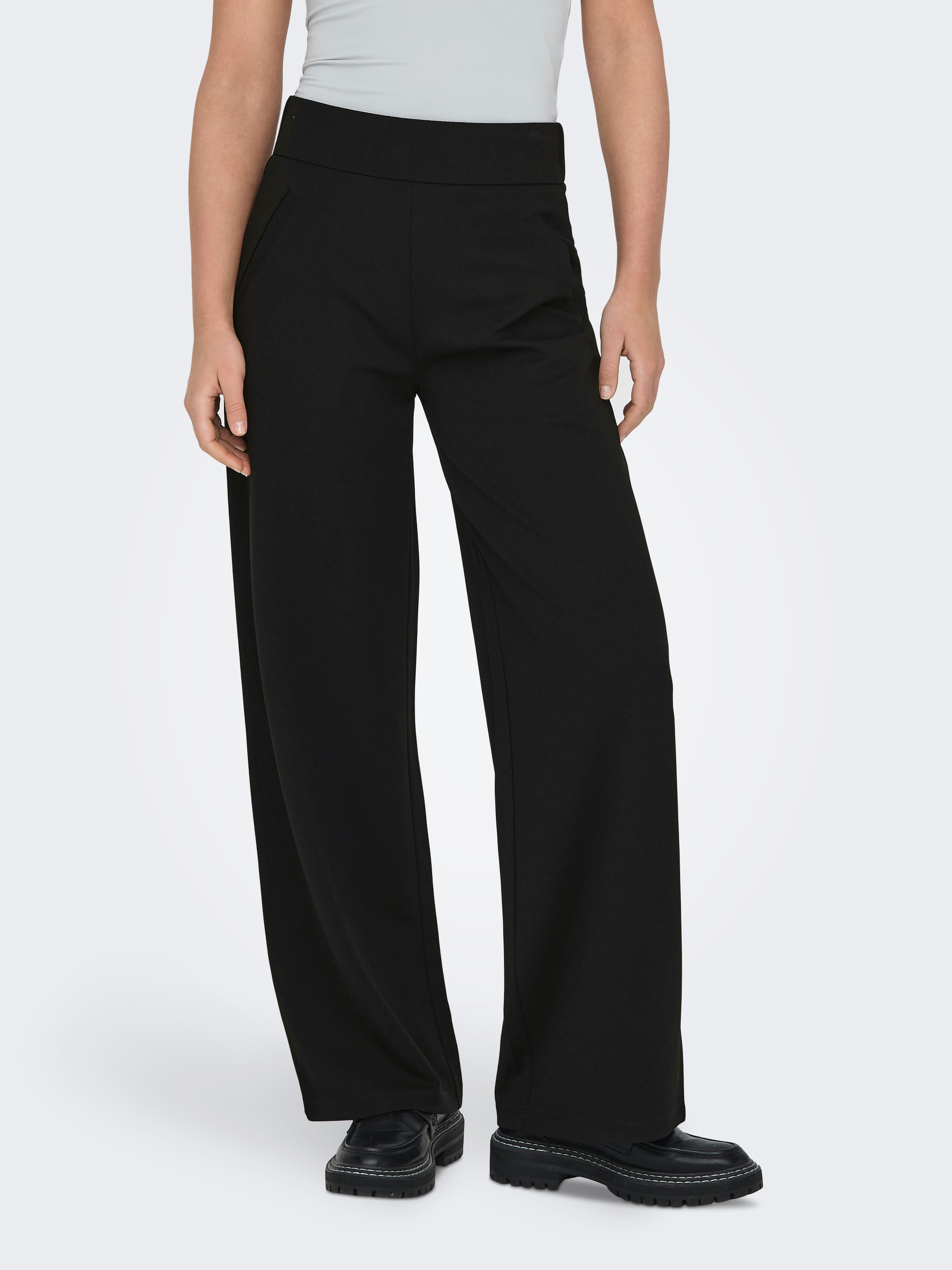JDY Schlupfhose »JDYLOUISVILLE CATIA WIDE PANT JRS NOOS«, hinten mit elastischem Bündchen