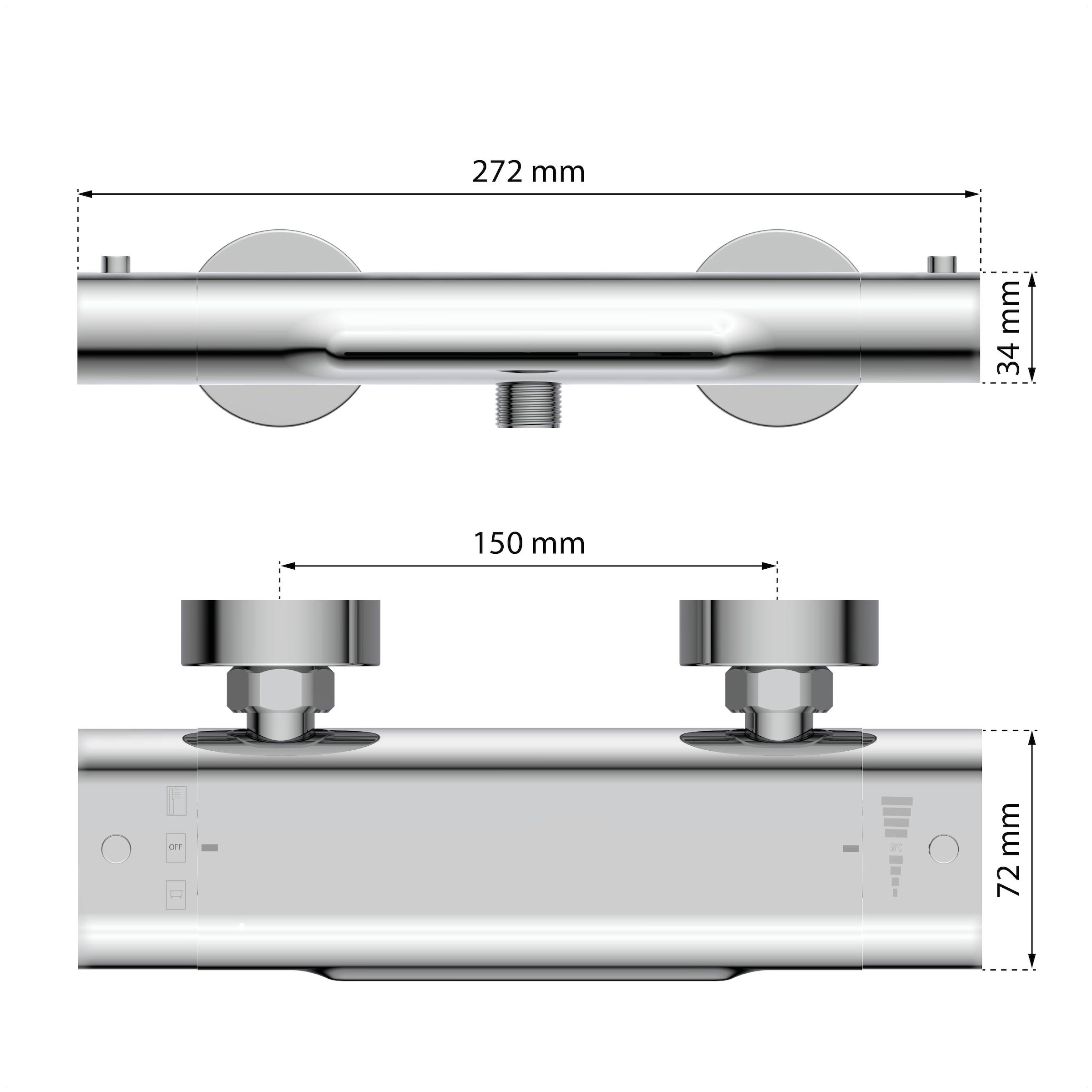 Eisl Wannenthermostat »CARNEO«