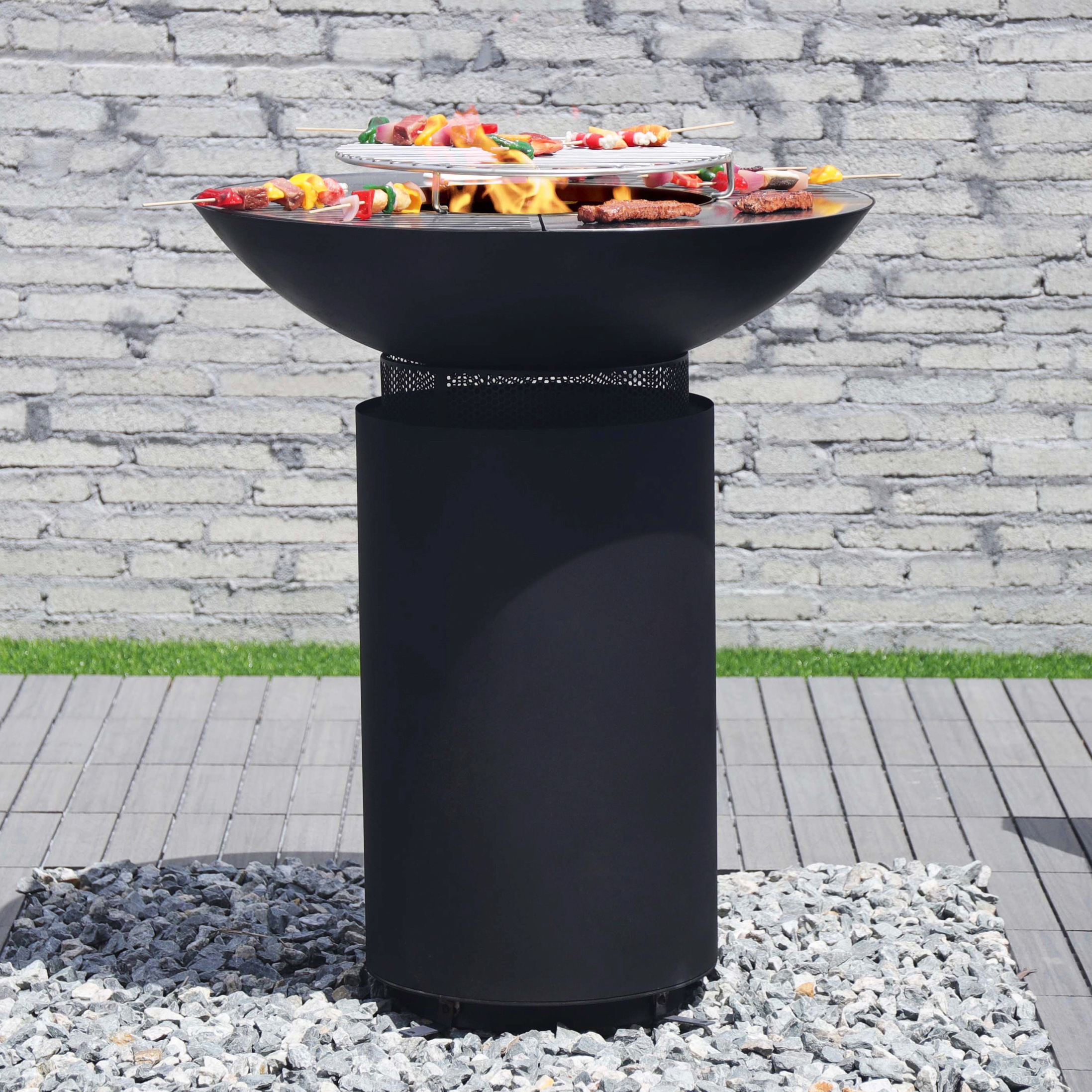 Westmann Premium Grill, Plancha und Feuerplatte Schwarz günstig online kaufen