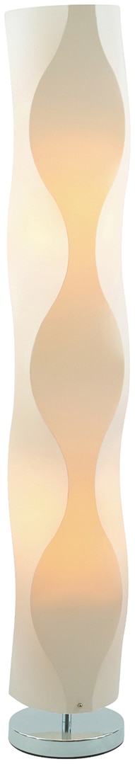 SalesFever Stehlampe »Hedda«, 2 flammig-flammig, Knitterform