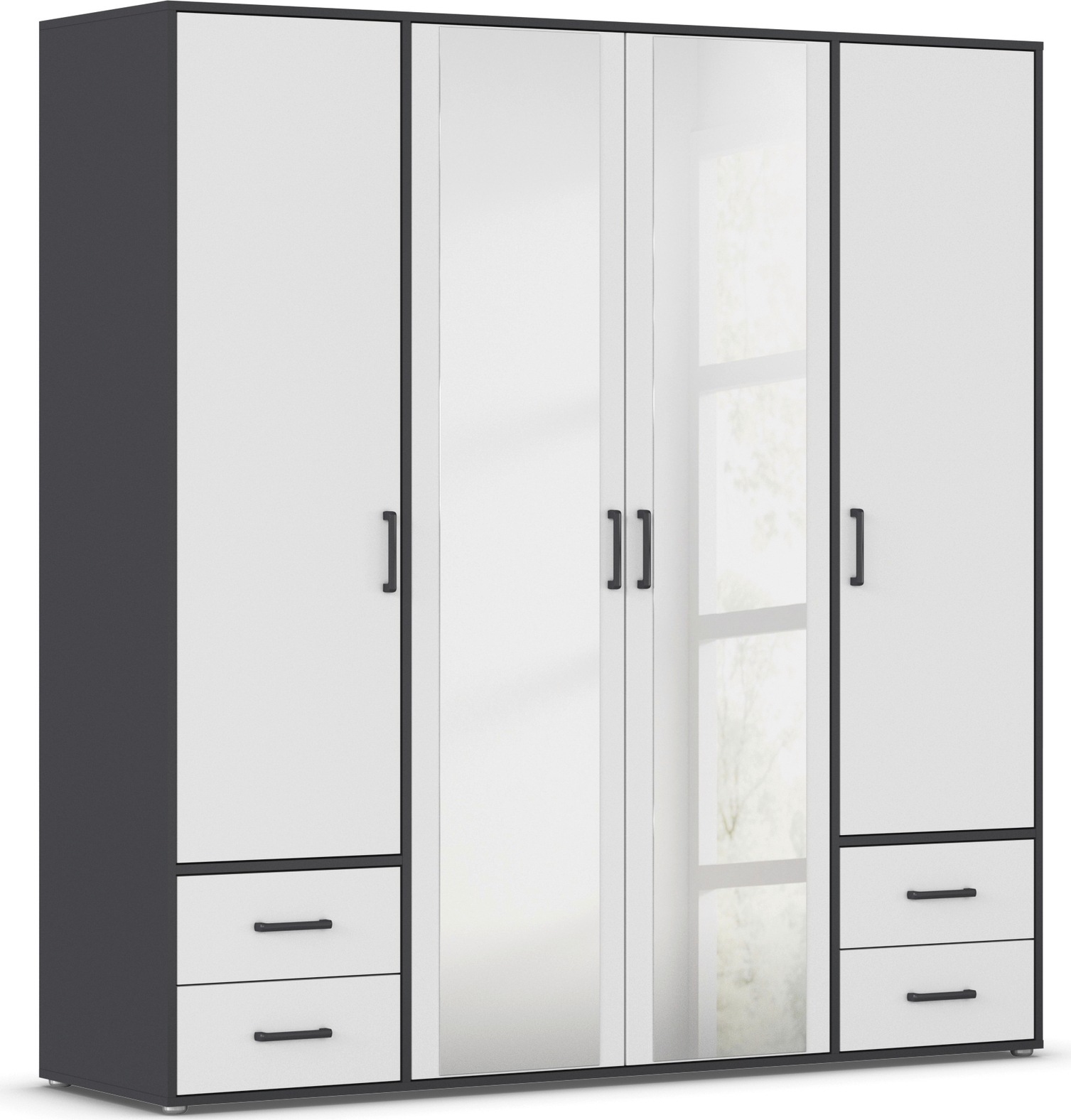 rauch Drehtürenschrank »Voyager«, (in 3 verschiedenen Ausstattungen BASIC/C günstig online kaufen