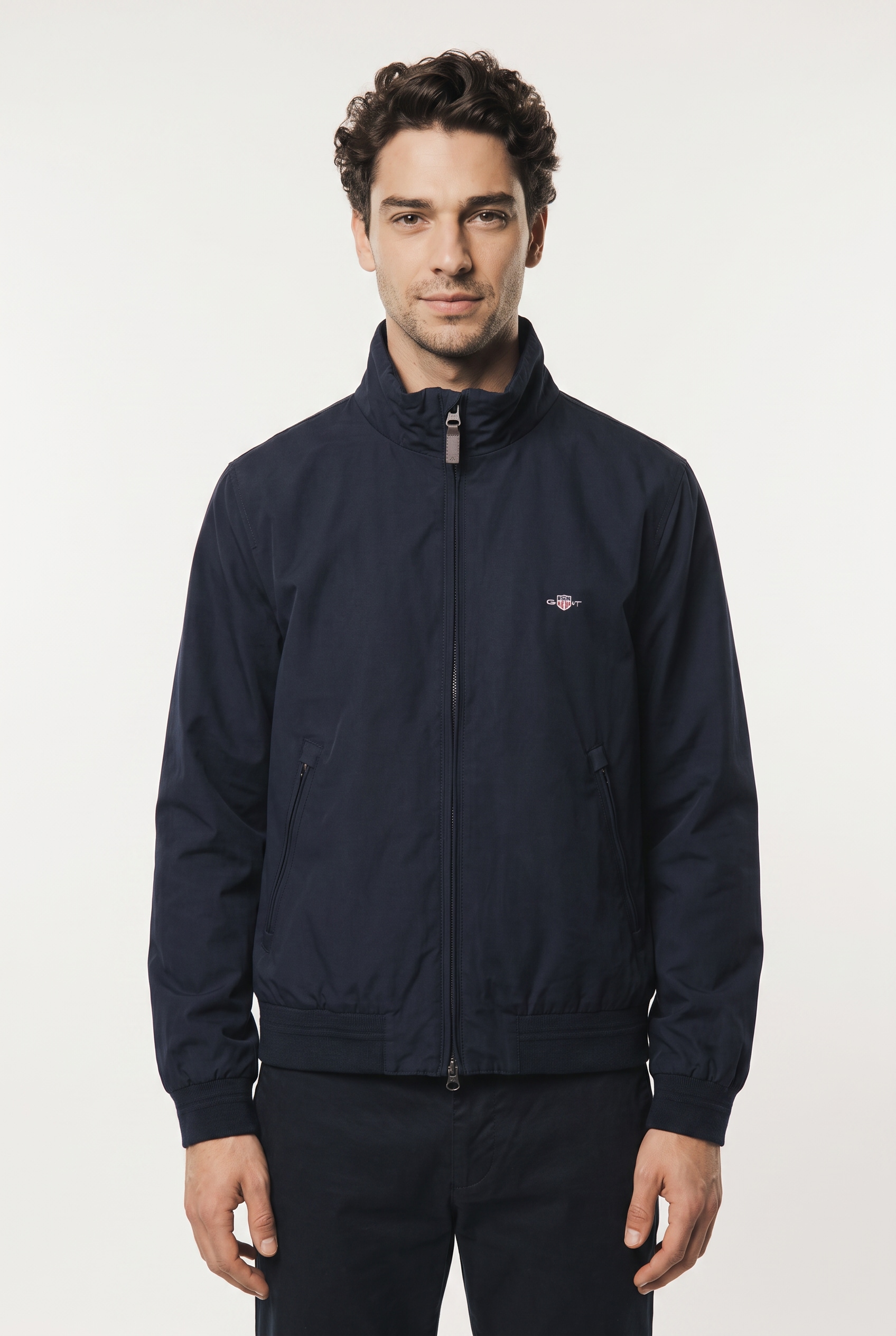 Gant Bomberjacke »HAMPSHIRE JACKET« ohne Kapuze Regular fit mit Reißverschlusstaschen