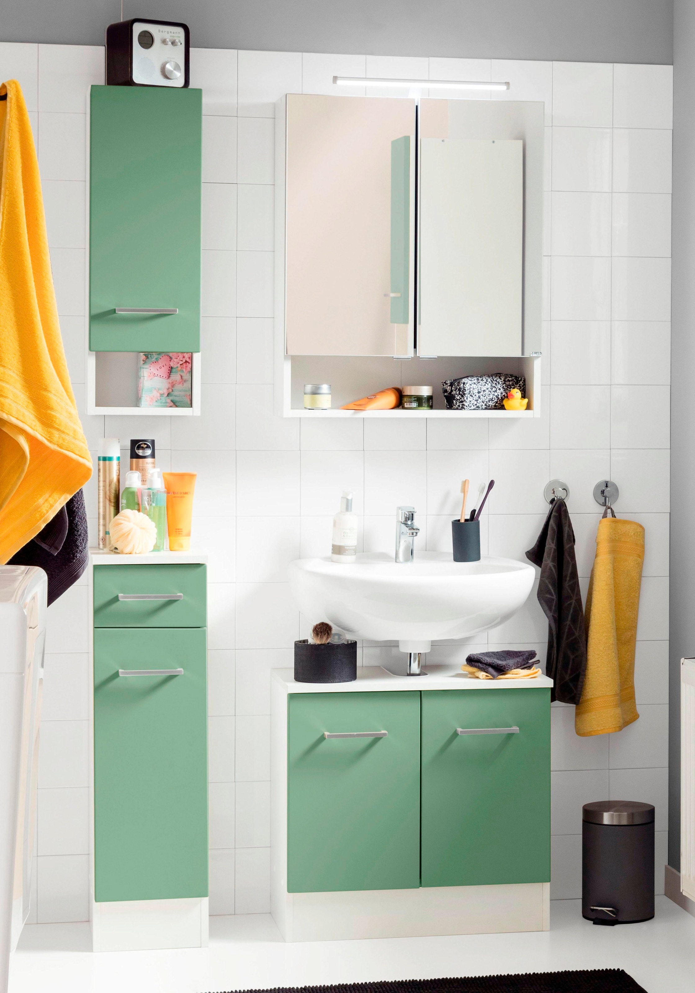 welltime Badmöbel-Set »Ribera« 3 Stk. tlg. günstig online kaufen