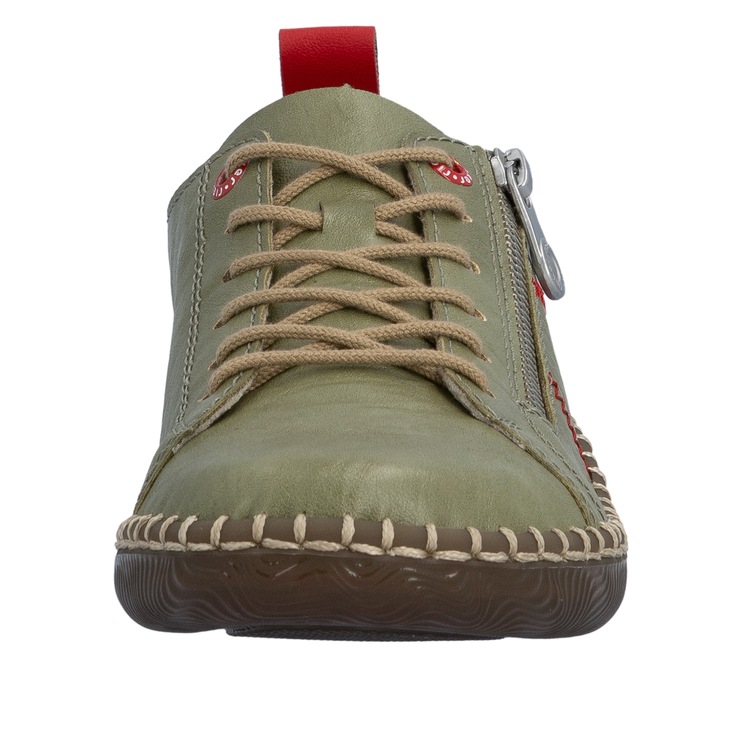 Rieker Sneaker  Casual-Sneaker, Halbschuh, Schnürschuh mit Ziernaht