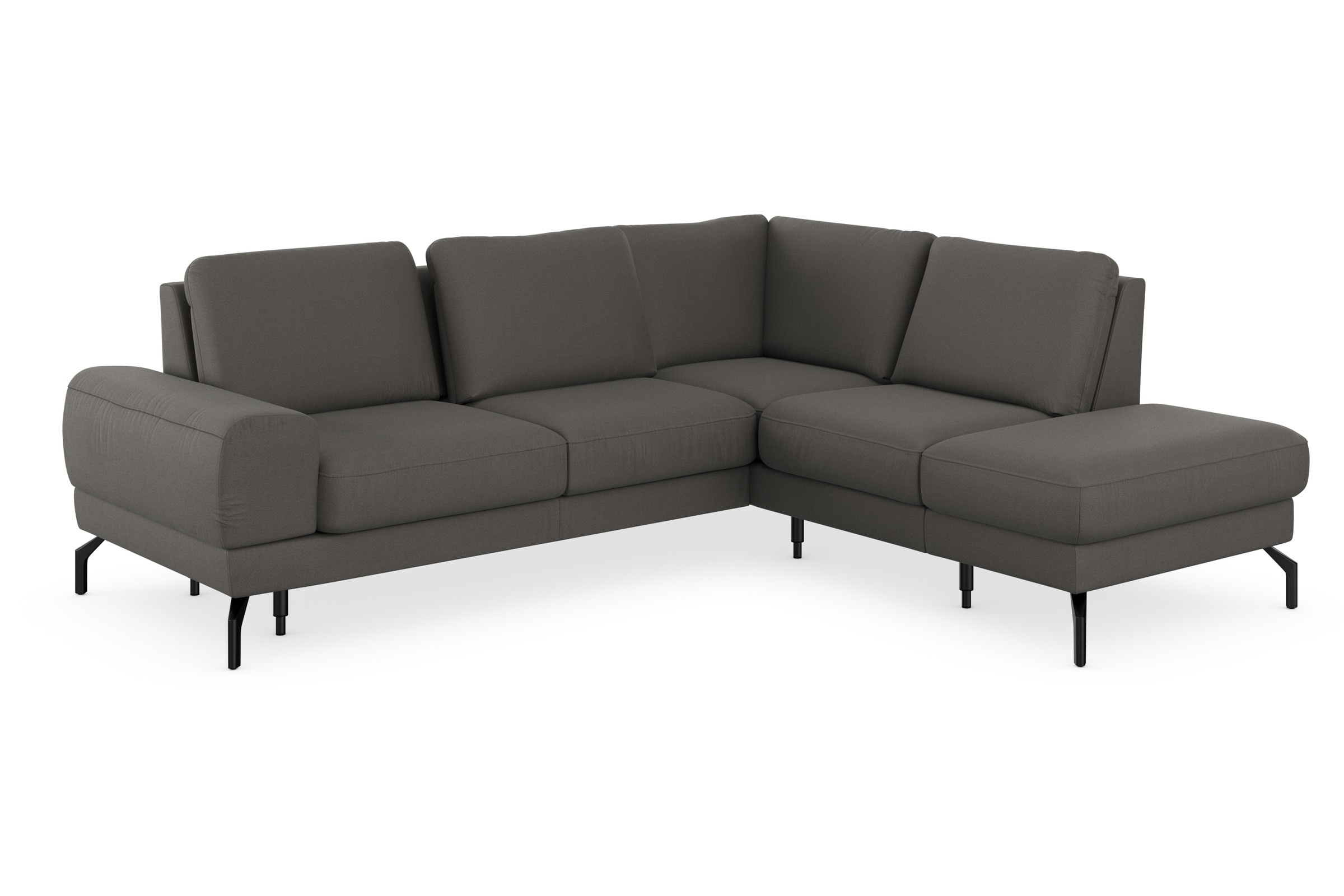 sit&more Ecksofa »Cinturo L-Form«, inklusive Sitztiefenverstellung und Federkern, Sitzhöhe 48 cm