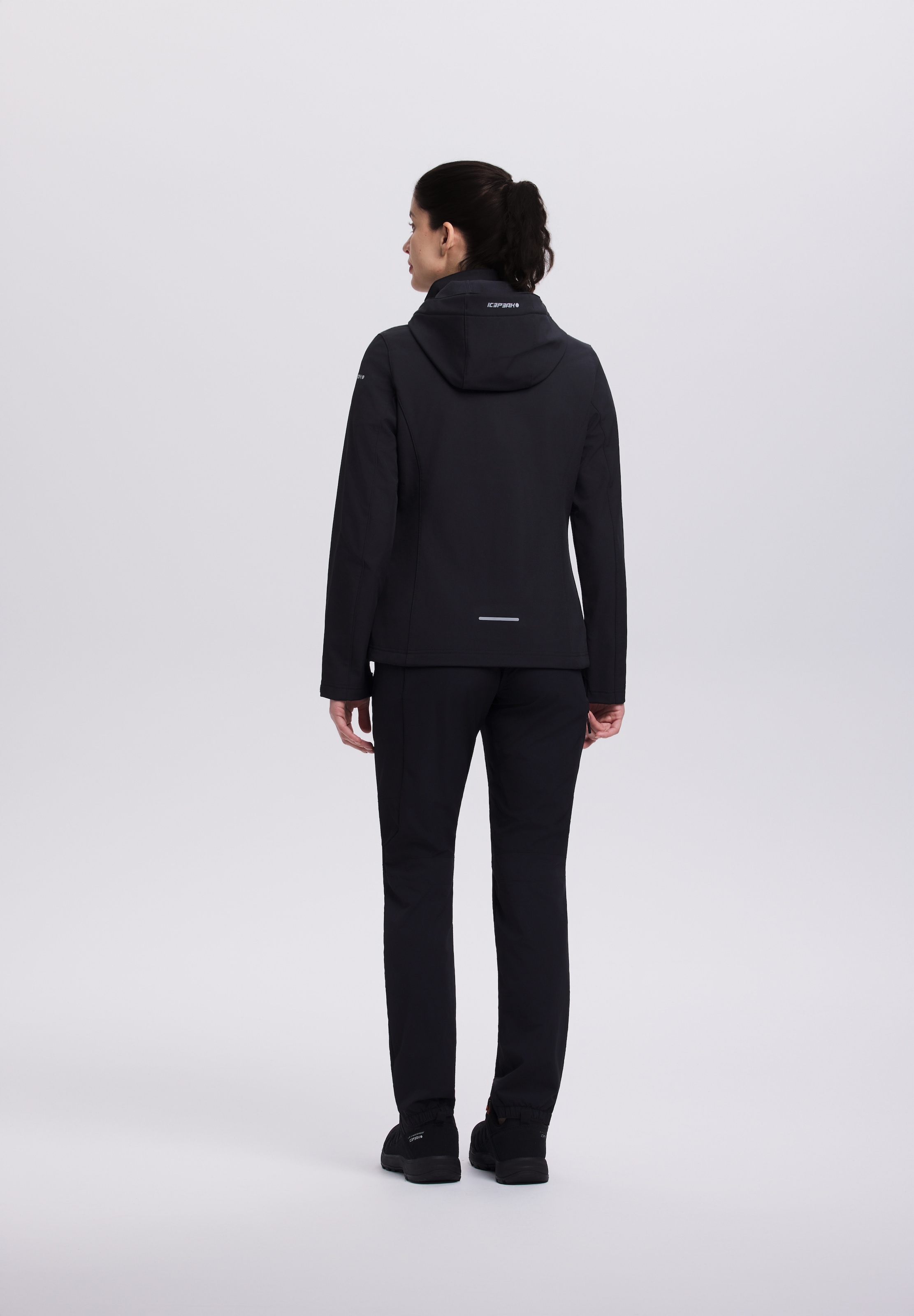 Icepeak Softshelljacke »ICEPEAK BRENHAM« mit Kapuze Winddicht & Wasserabweisend & Atmungsaktiv