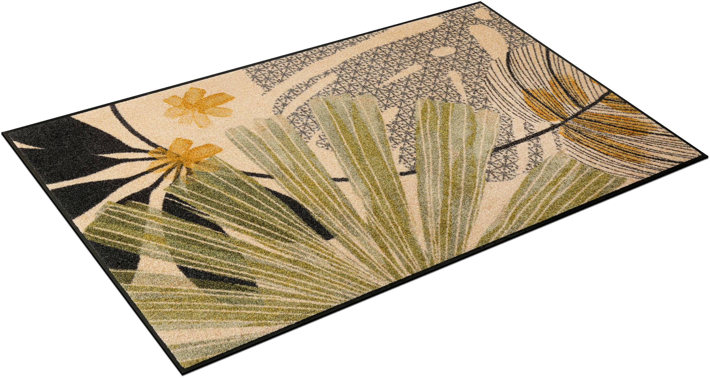 wash+dry by Kleen-Tex Teppich »Garden Soul« rechteckig 7 mm Höhe