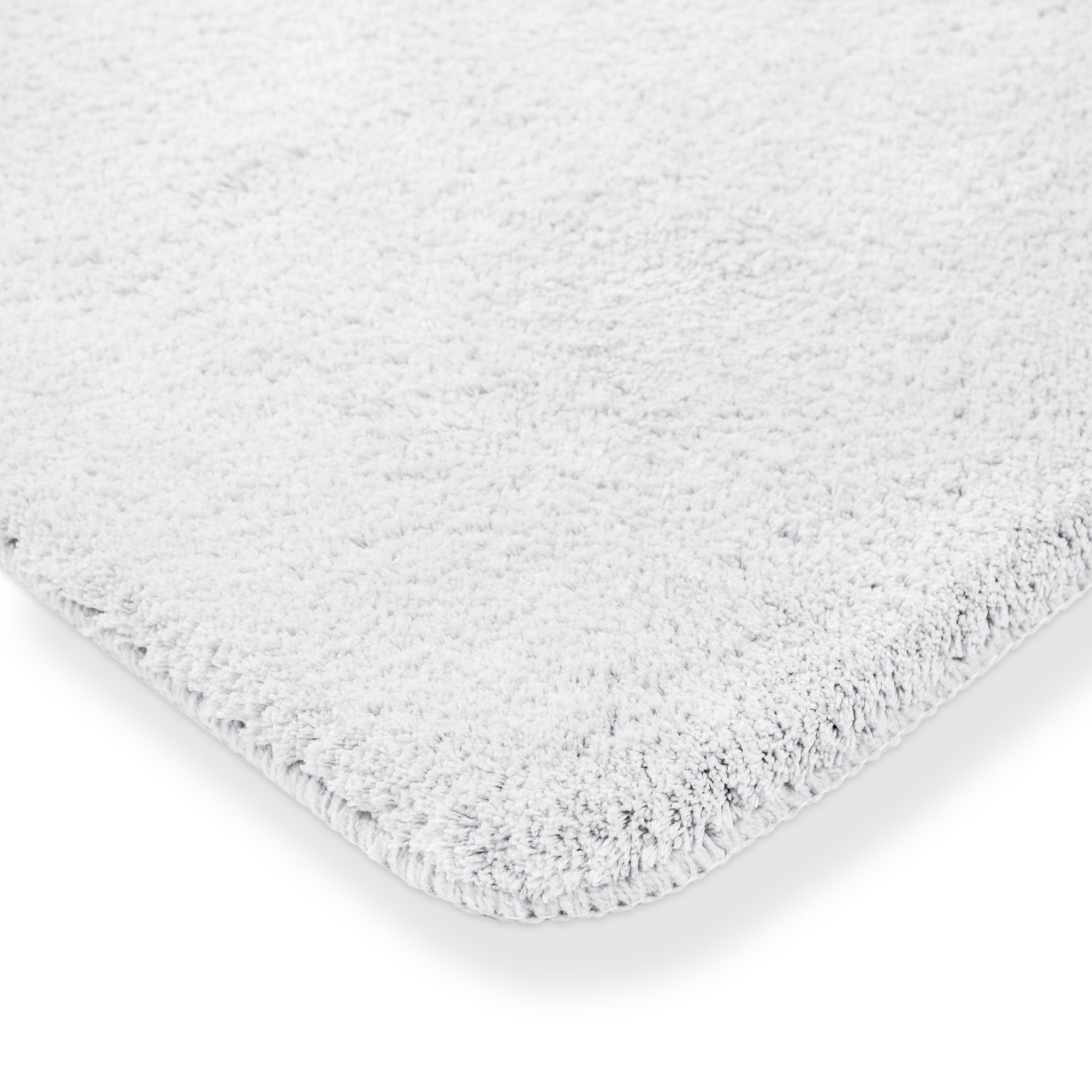 my home Badematte »Neele«, rutschhemmend beschichtet, schnell trocknend, Badteppich, getuftet, modern, Uni, antirutsch, flauschig, hochflor
