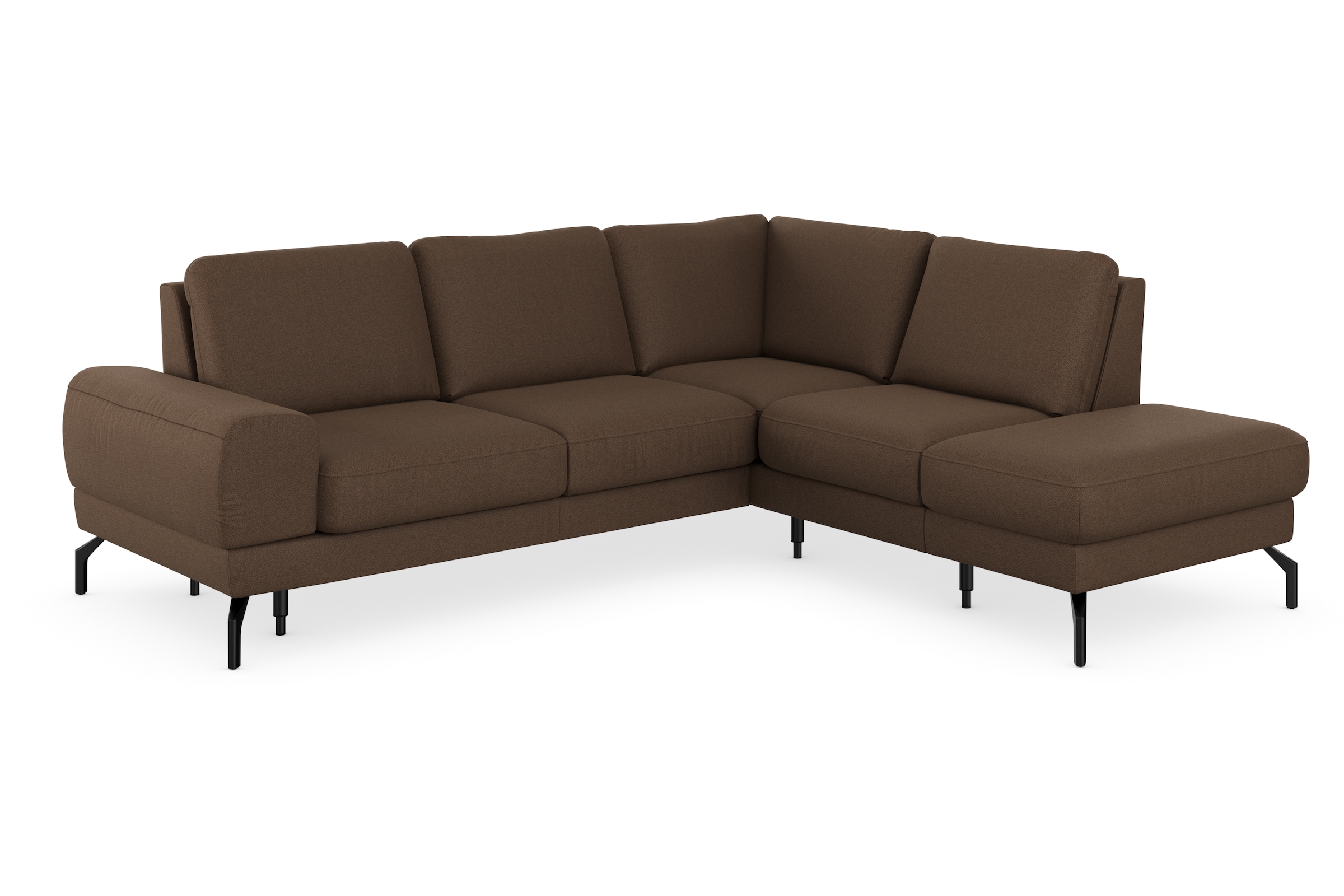 sit&more Ecksofa »Cinturo L-Form«, inklusive Sitztiefenverstellung und Federkern, Sitzhöhe 48 cm