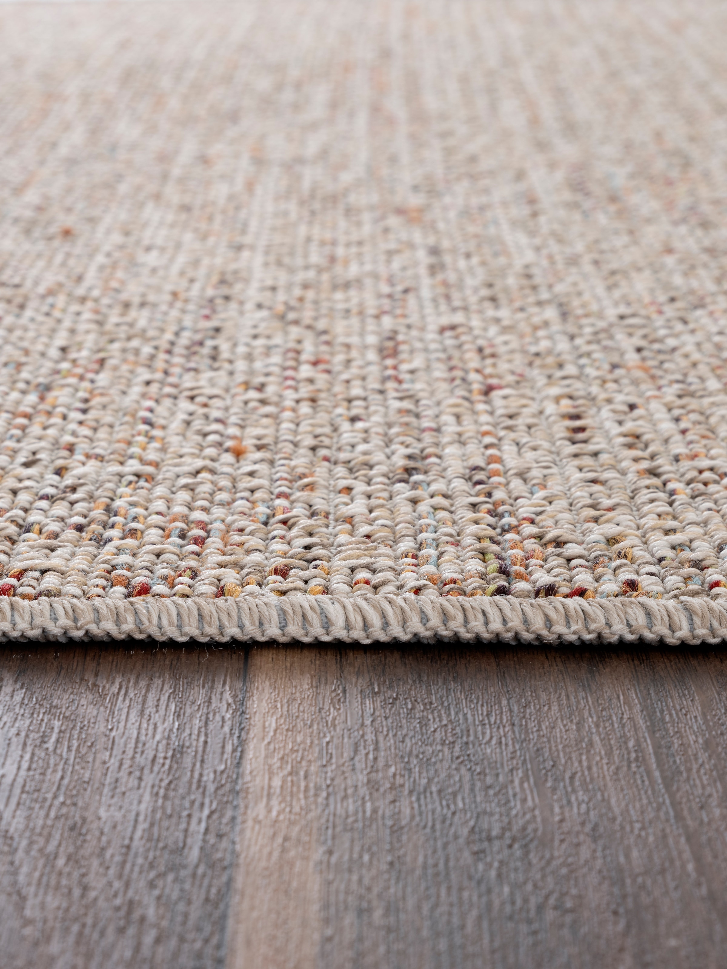 OTTO home Teppich »Lennor, In- und Outdoor geeignet, Balkon, Camping« rechteckig 8 mm Höhe Wetterfest & UV-beständig, meliert, Sisal-Optik, Esszimmer, Wohnzimmer