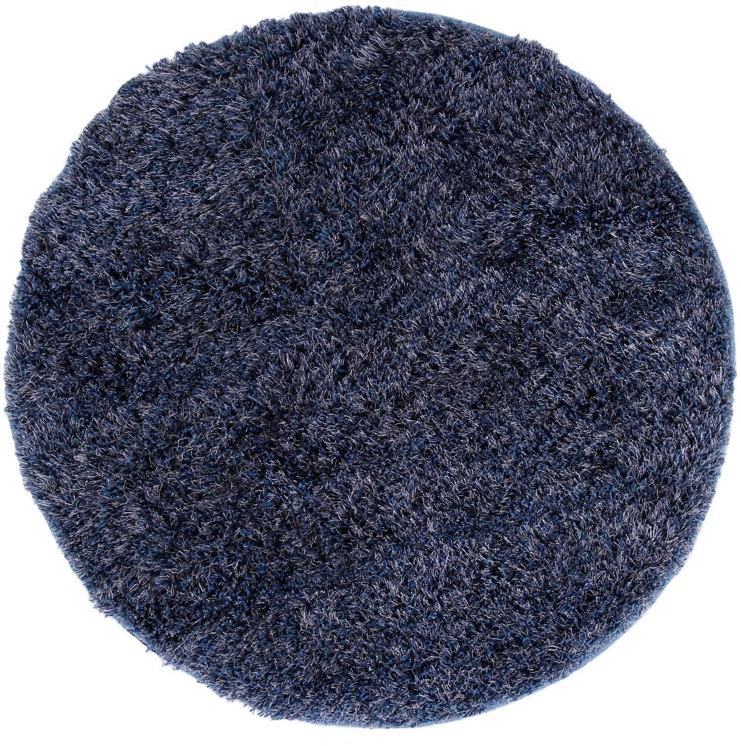 Barbara Becker Hochflor-Teppich »Emotion«, rund, 40 mm Höhe, handgetuftet, Wohnzimmer