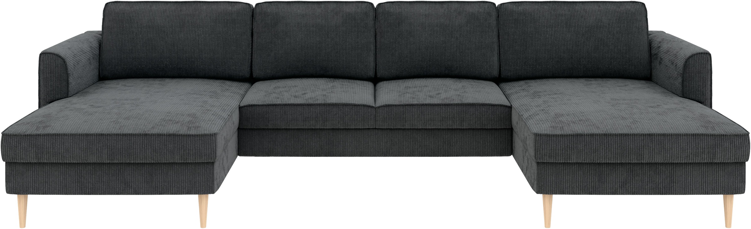 Home affaire Wohnlandschaft »Booster Couch wahlweise mit Schlaffunktion und günstig online kaufen