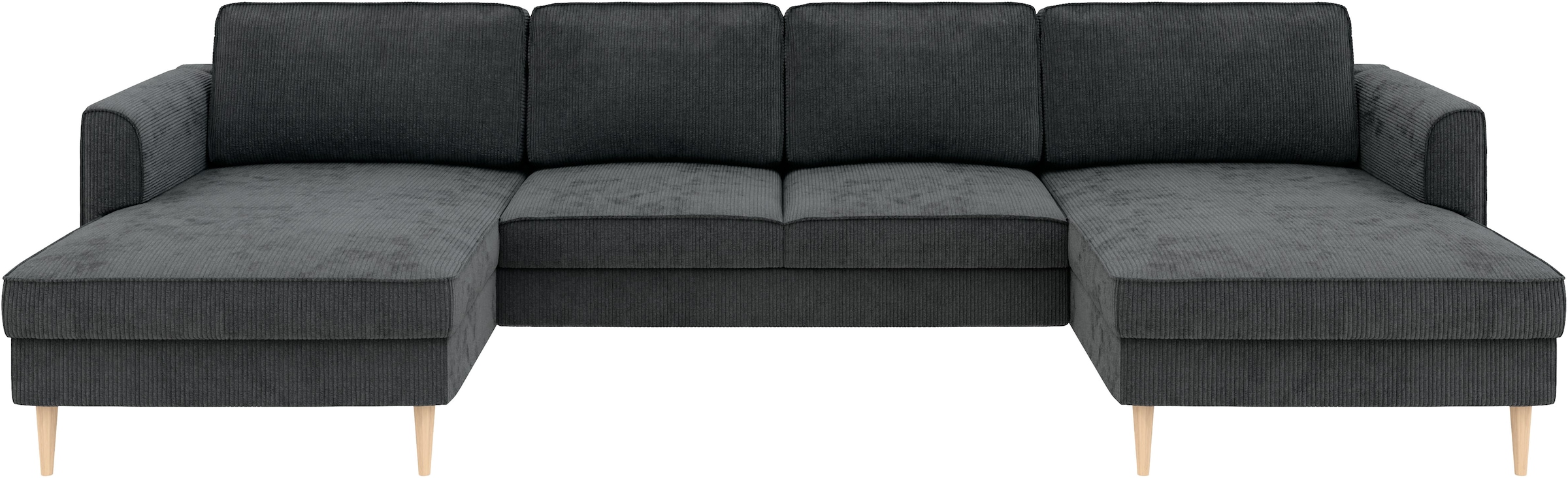 Home affaire Wohnlandschaft »Booster, whlw. mit Schlaffunktion & Bettkasten günstig online kaufen