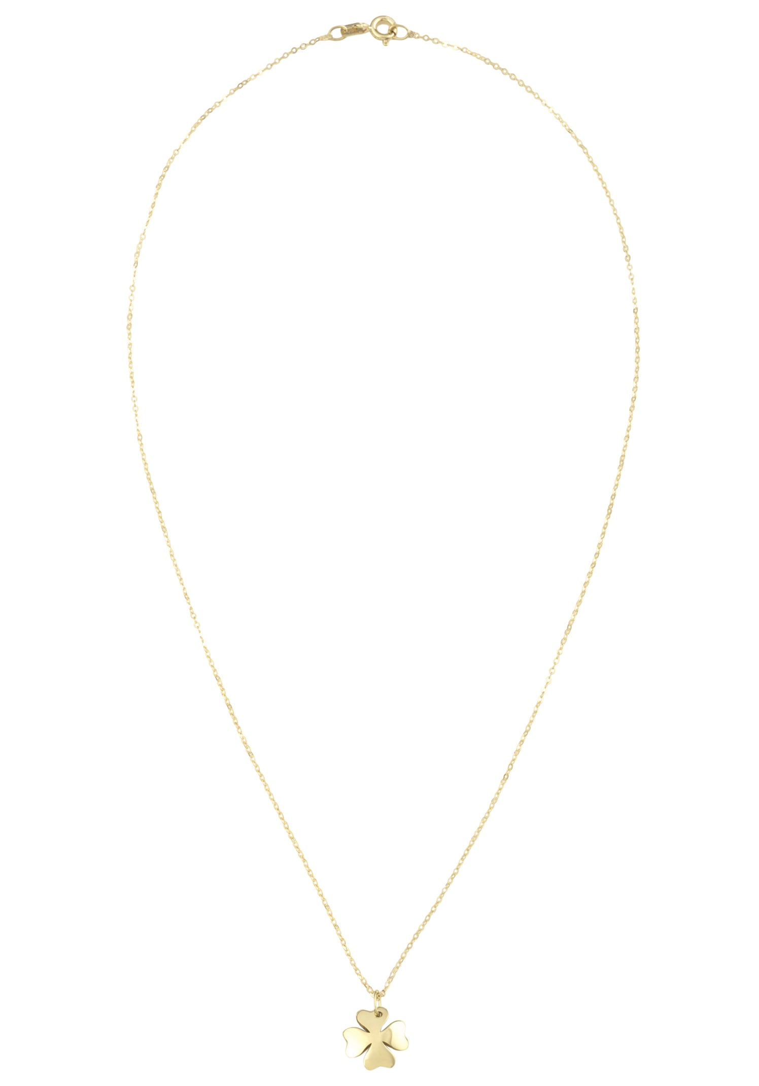 Amor Kette mit Anhänger »Kleeblatt, 2014401«