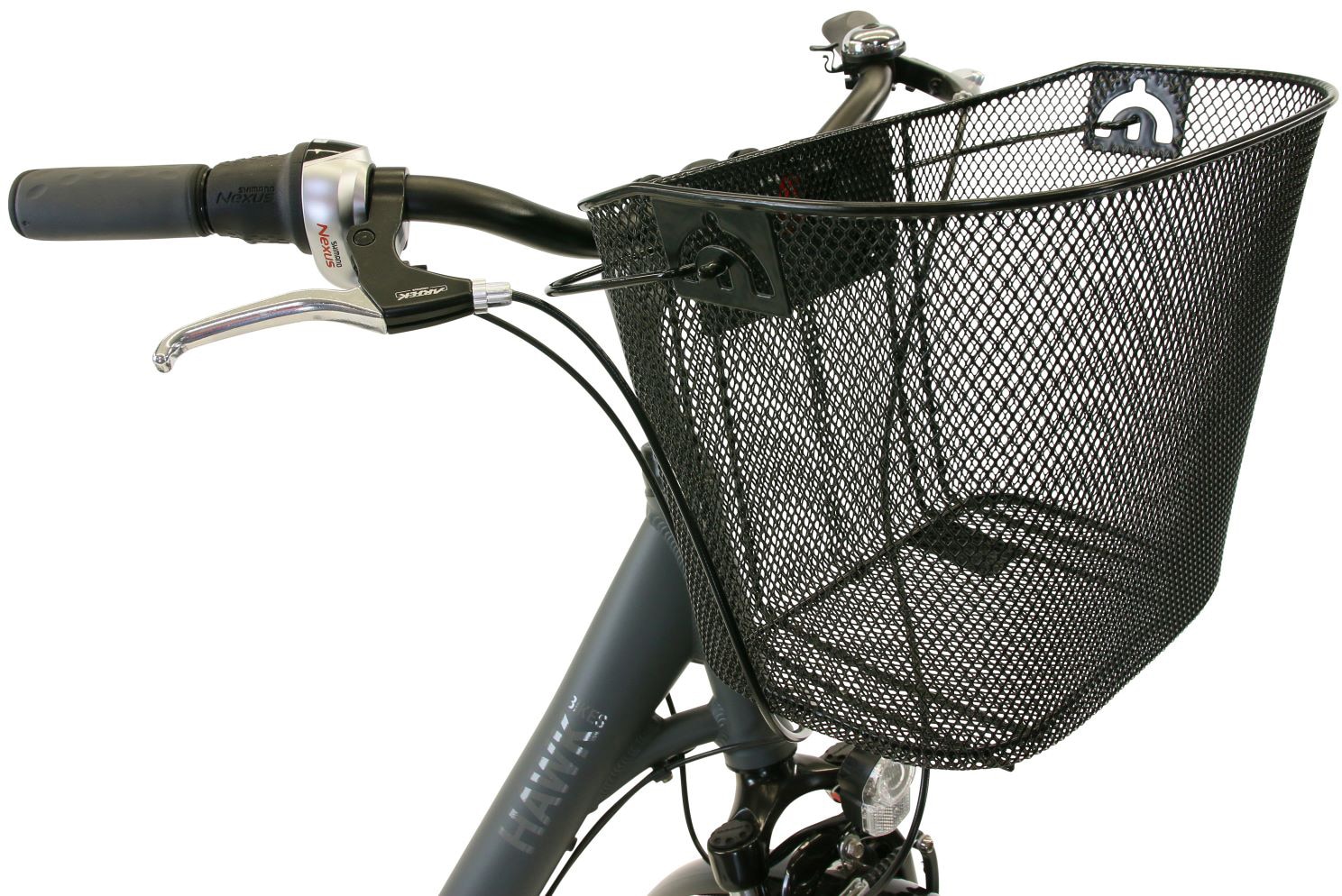 HAWK Bikes Cityrad »City Wave Deluxe Plus Grey«, 7 Gang, Shimano, Nexus Schaltwerk, für Damen und Herren