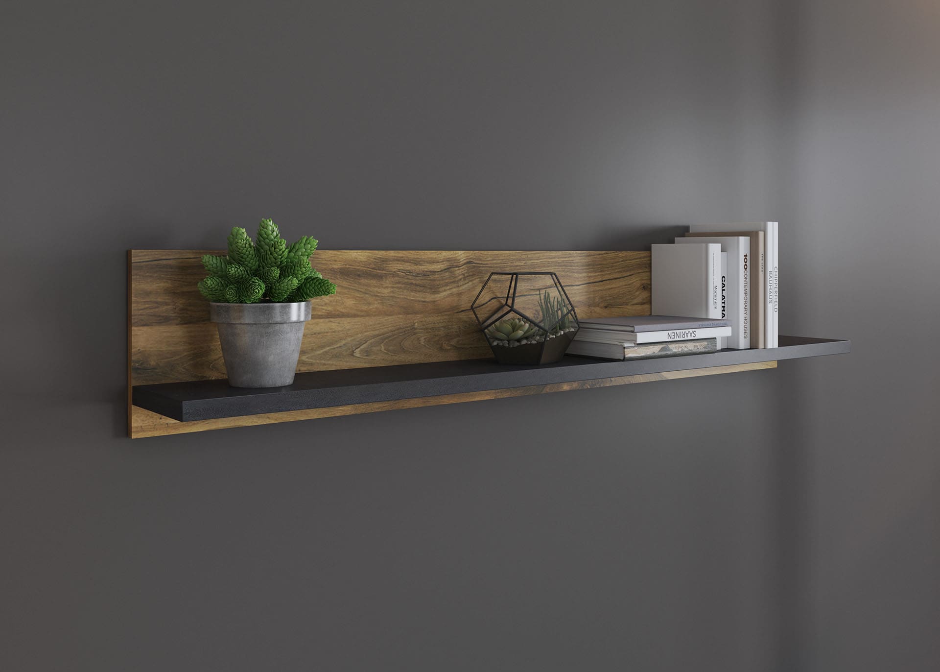 Home affaire Wandboard »York, modernes Wandregal, Hängeregal mit Ablagefach günstig online kaufen