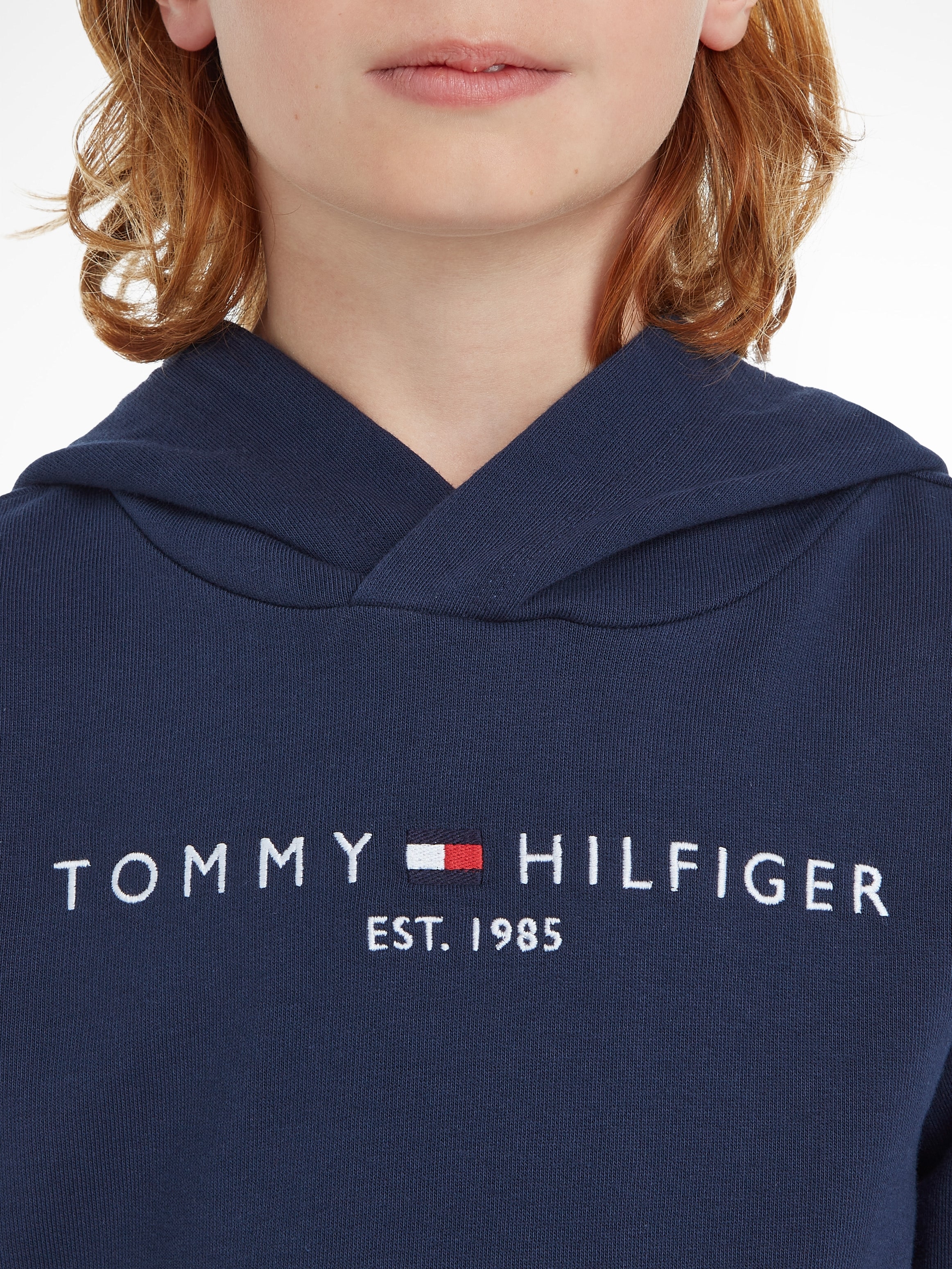 HOODIE«, »ESSENTIAL und Junior Tommy Hilfiger online bestellen Jungen Kinder MiniMe,für Mädchen Kids Kapuzensweatshirt