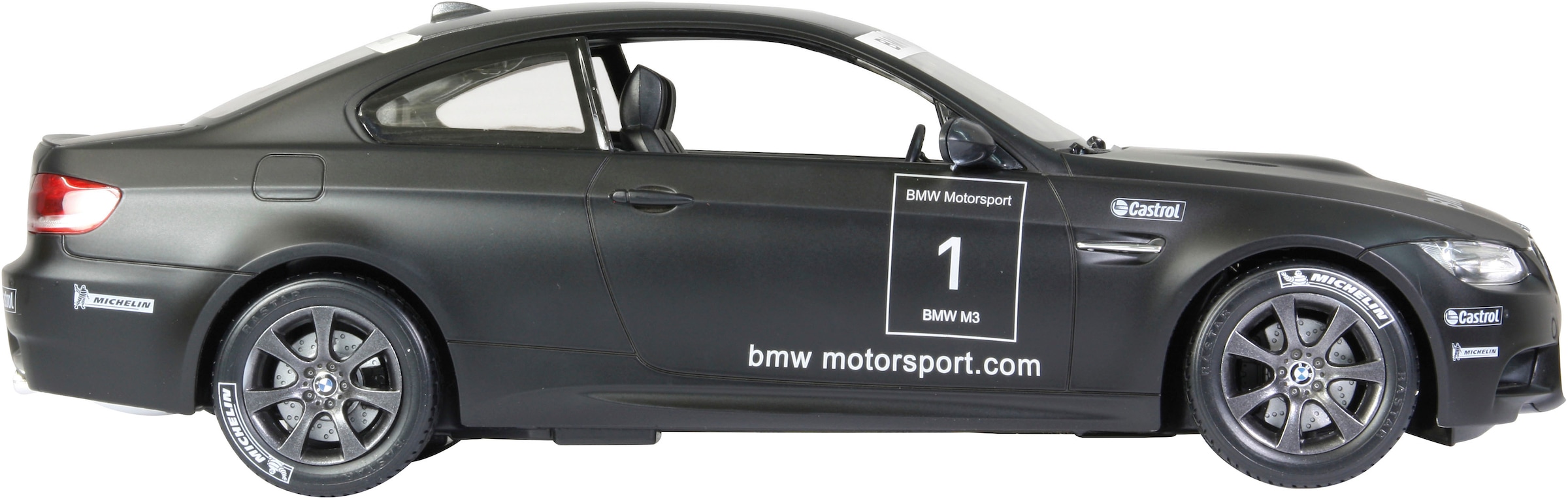 Jamara RC-Auto »Deluxe Cars, BMW M3 Sport, 1:14, schwarz, 2,4GHz«, mit LED-Licht