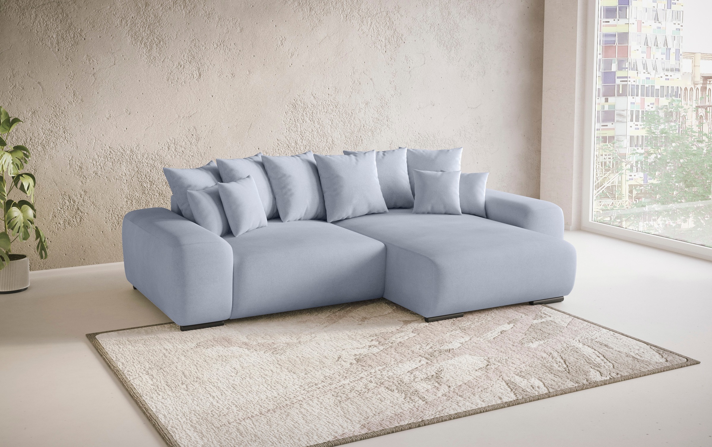 Mr. Couch Polsterecke »Sundance, L-Form«, Dauerschläfer mit Bett, Bettkaste günstig online kaufen
