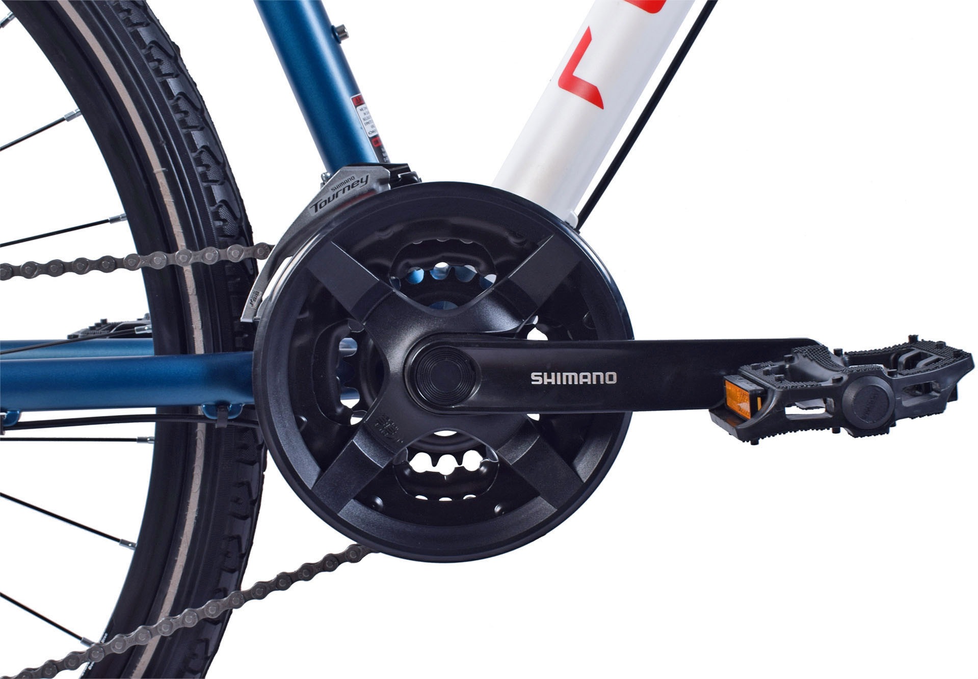 REDLOUD Cityrad »UA.02«, 24 Gang, Shimano, Shimano Acera Schaltwerk, Kettenschaltung