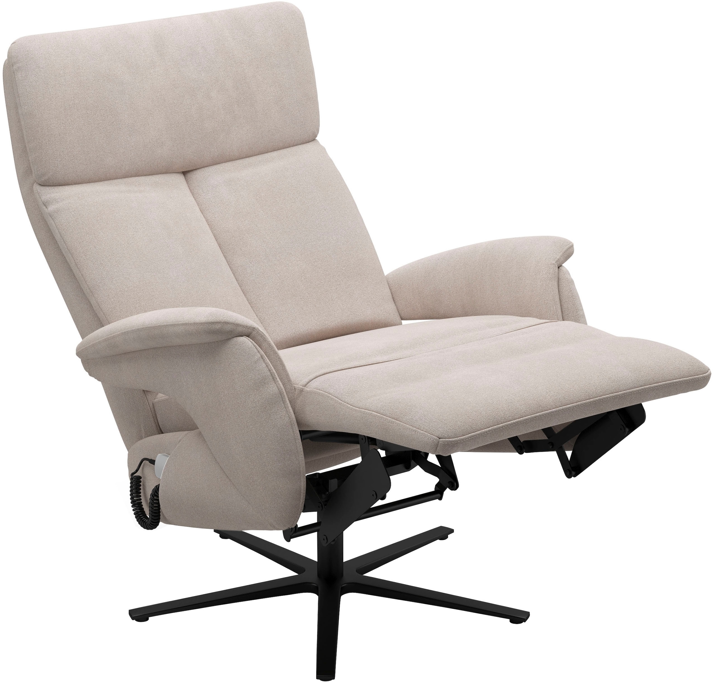 sit&more TV-Sessel »Triple Seven Xtra large, bis 200kg belastbar, mit Herz-Waage Funktion«, inkl. Kopfteil- & Drehfunktion, wahlweise mit Akku und Aufstehhilfe