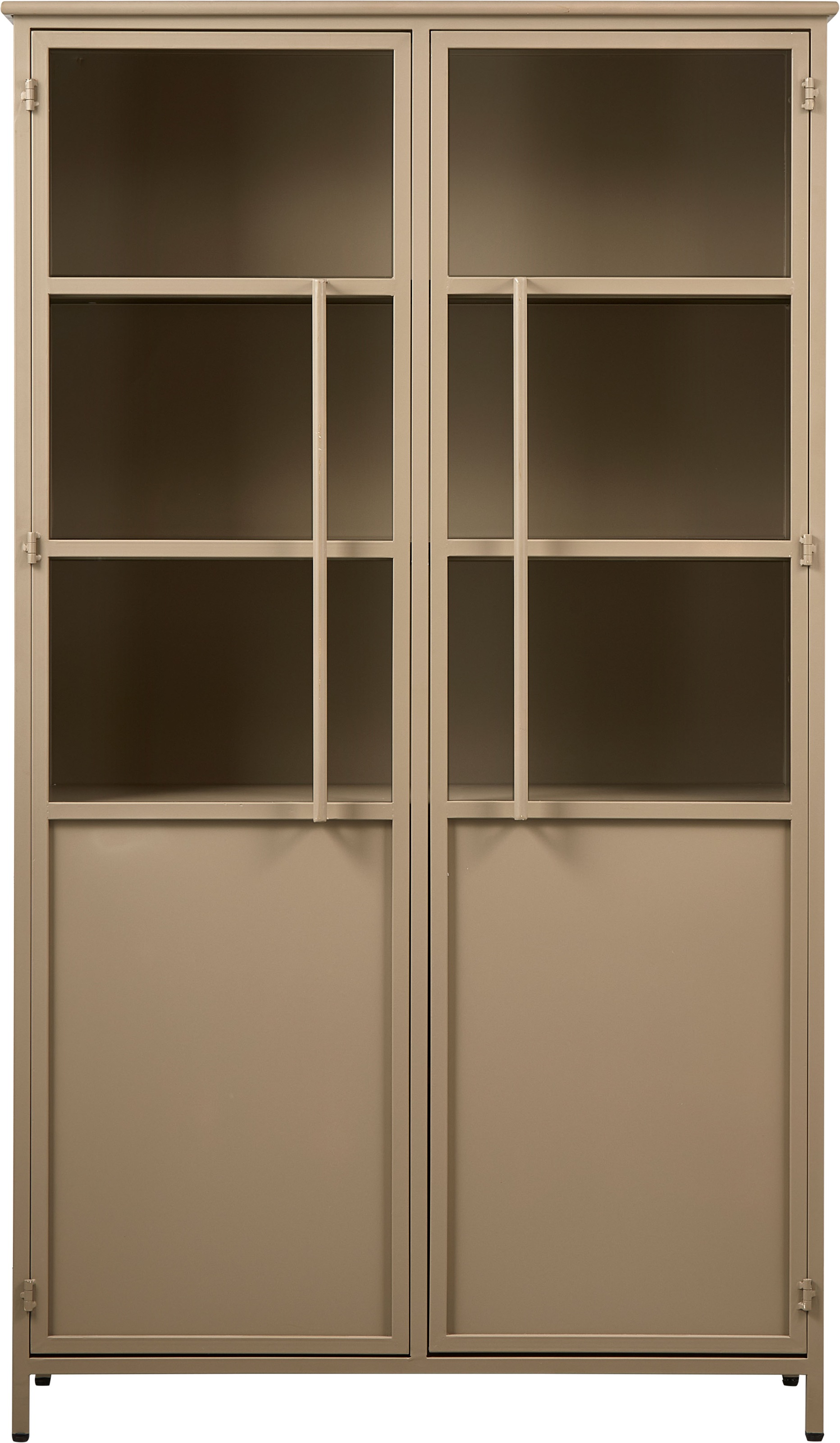 WOOOD Vitrine »Exhibit«, mit Glastüren und viel Stauraum, H 170 cm x B 99 cm